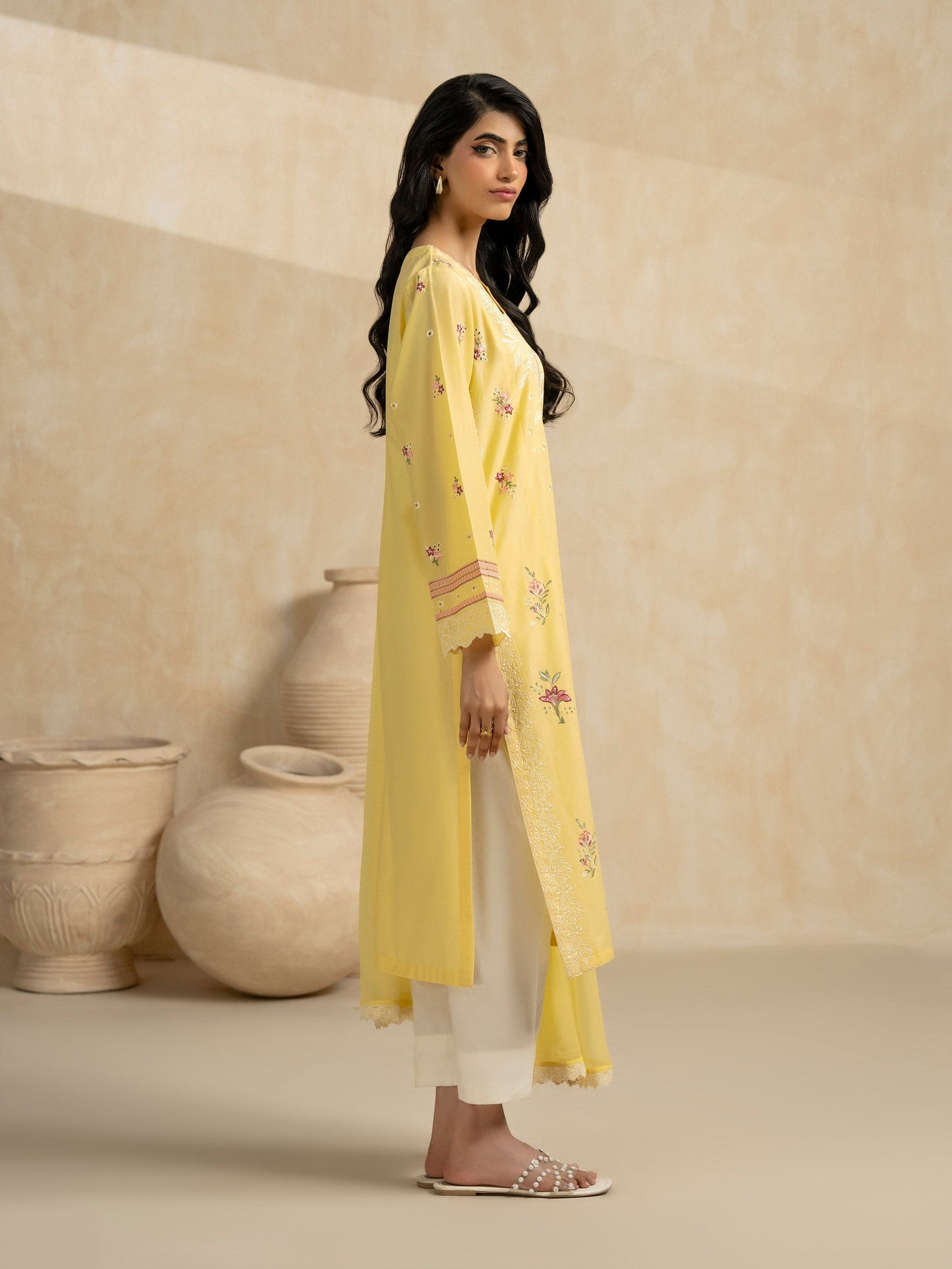 2 Piece Lawn Suit-Embroidered (Pret)