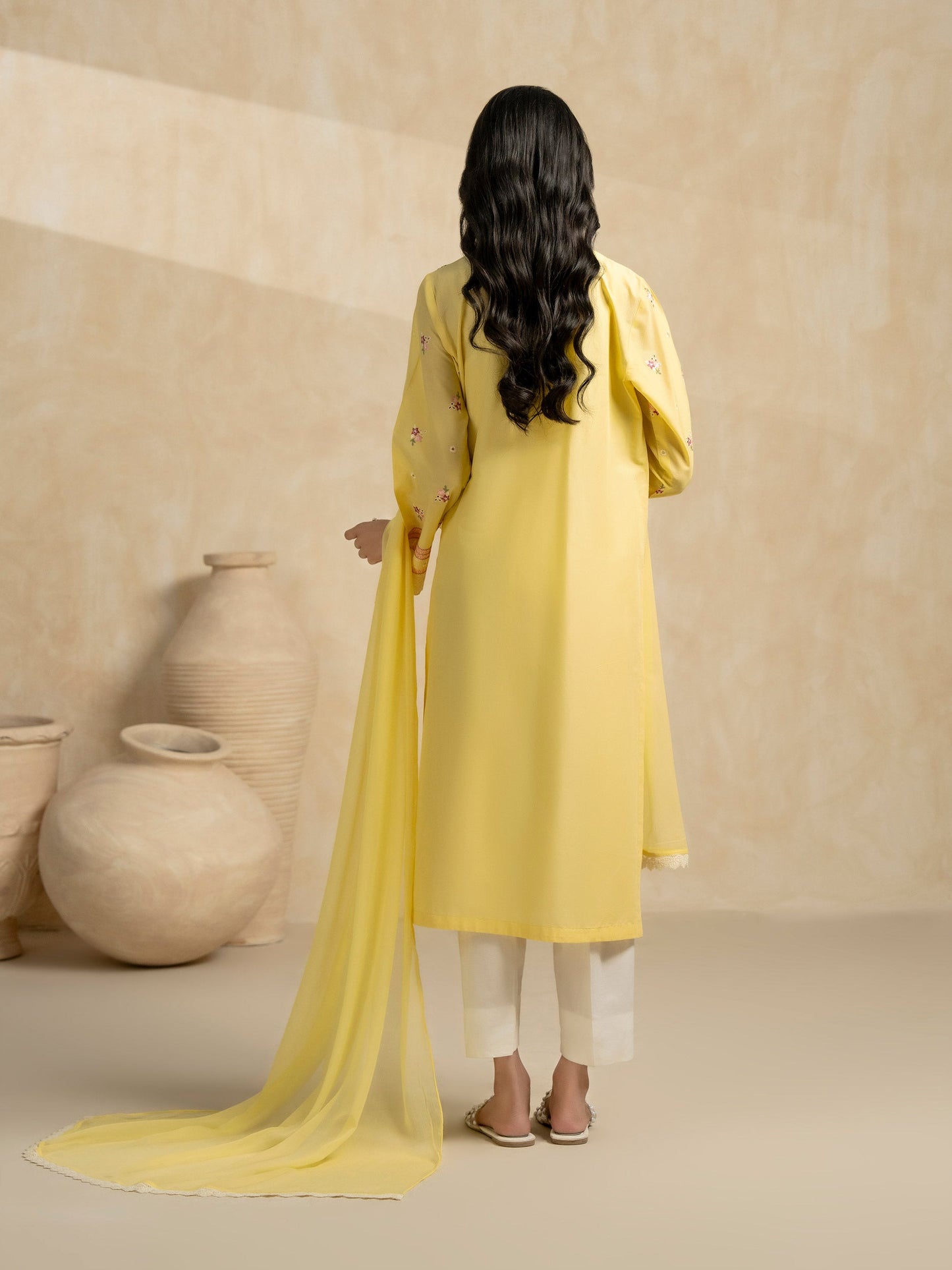 2 Piece Lawn Suit-Embroidered (Pret)