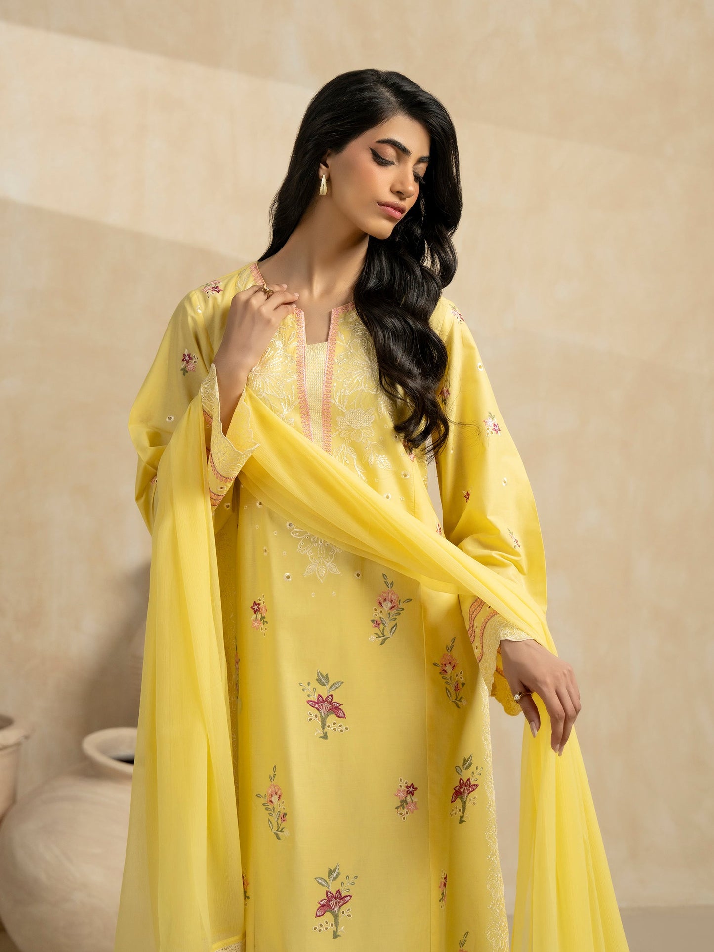 2 Piece Lawn Suit-Embroidered (Pret)