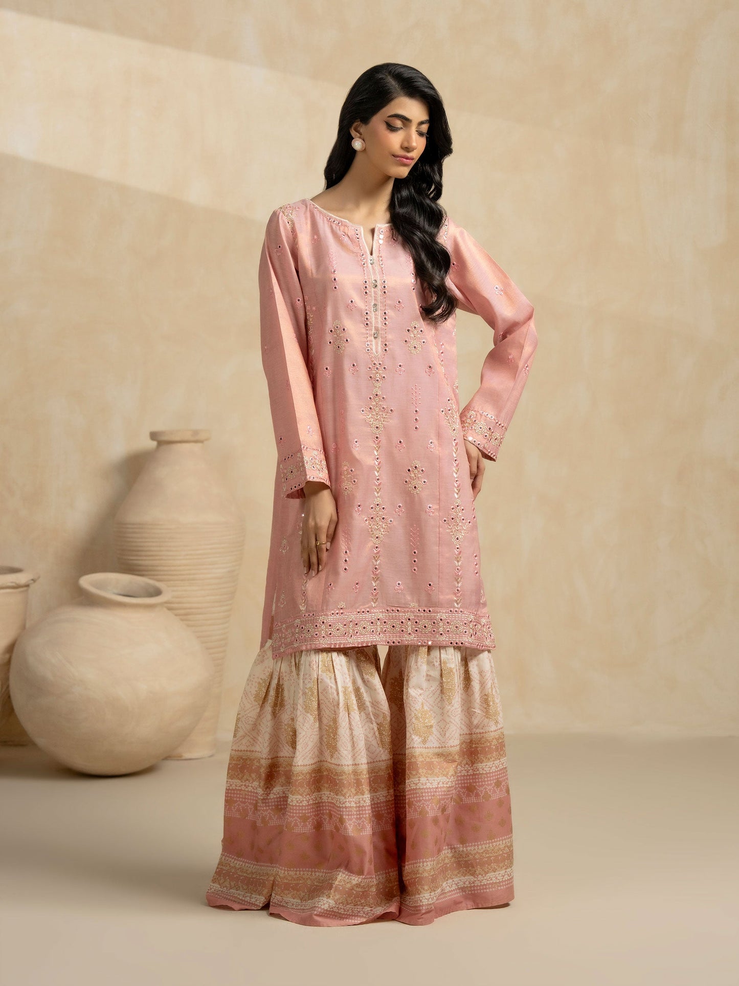 2 Piece Lawn Suit-Embroidered (Pret)