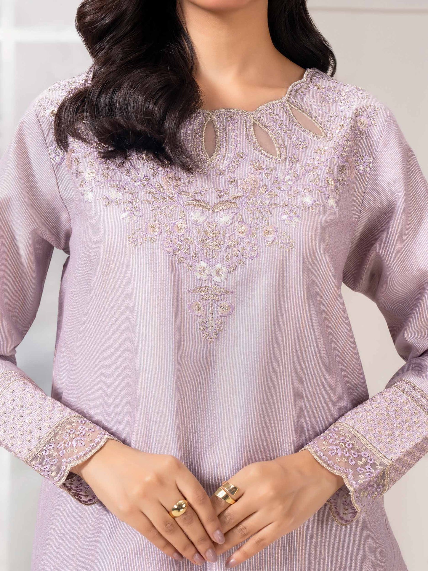 3 Piece MIssouri Suit-Embroidered (Pret)
