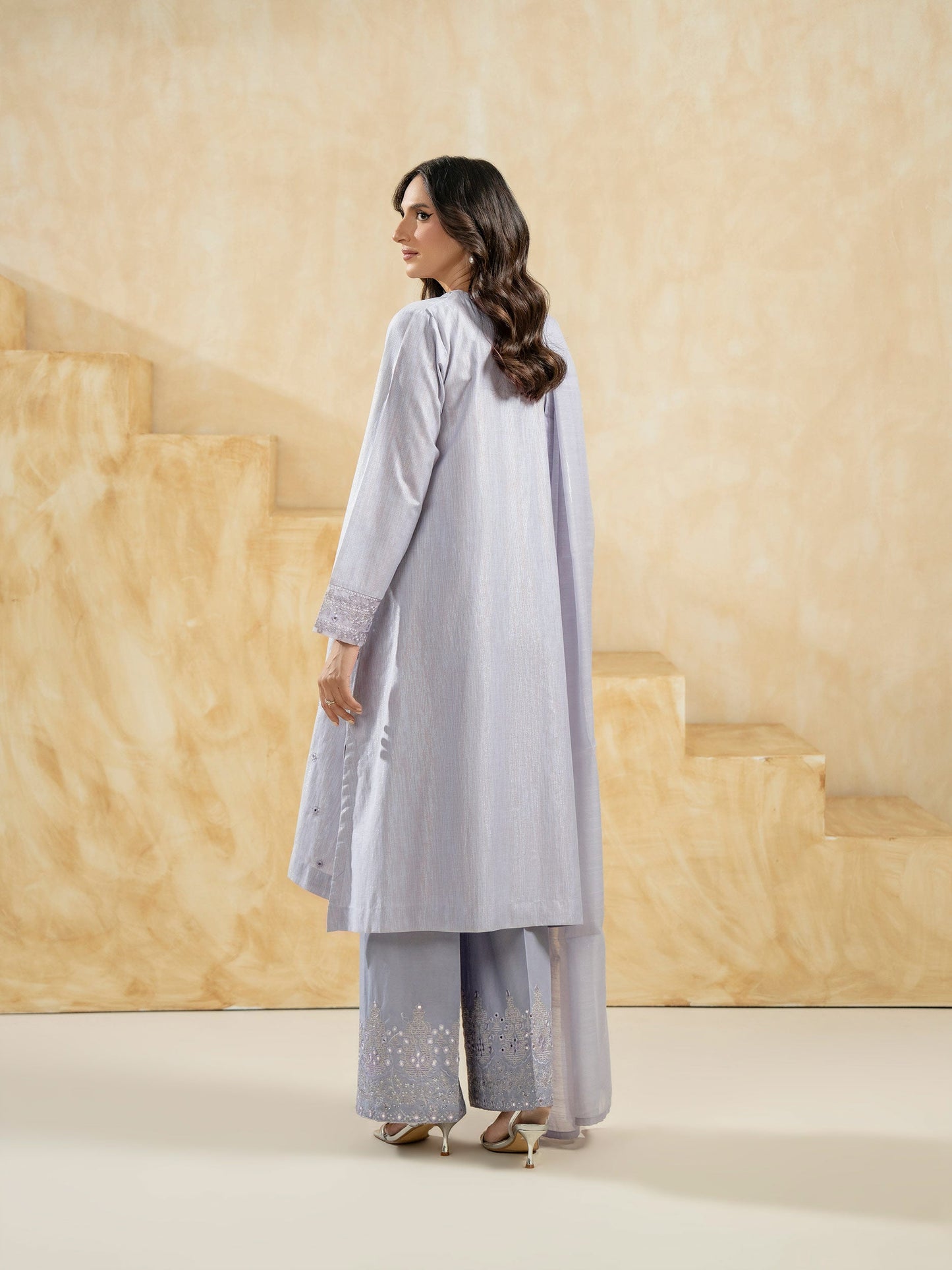 3 Piece Missouri Suit-Embroidered (Pret)