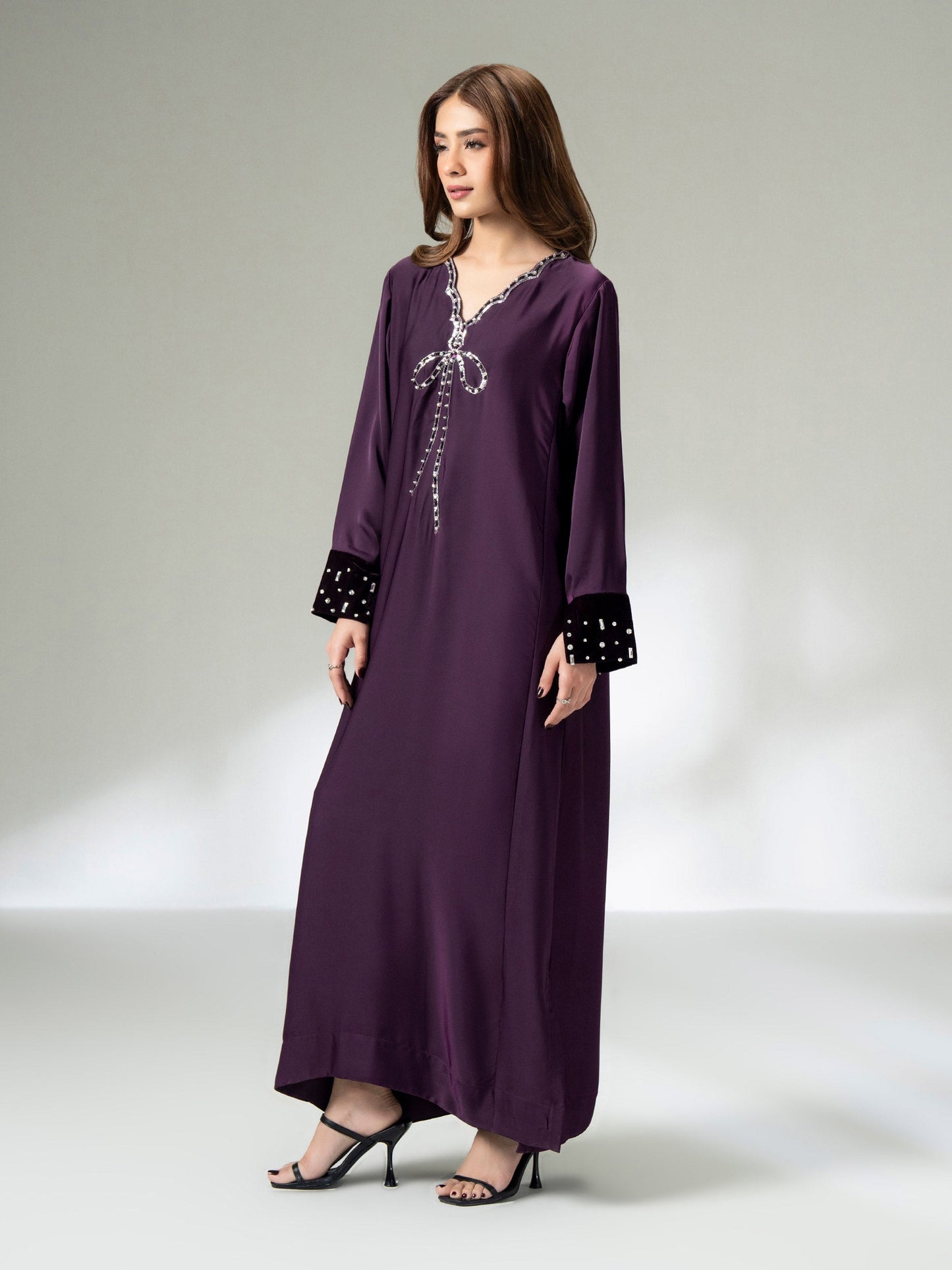 Silk Shirt-Embellished (Pret)