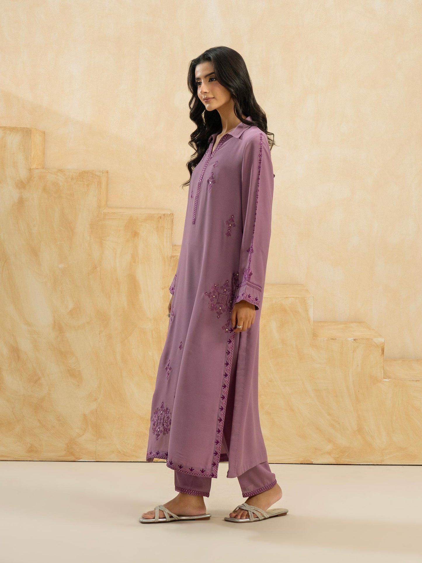 2 Piece Grip Suit-Embroidered (Pret)