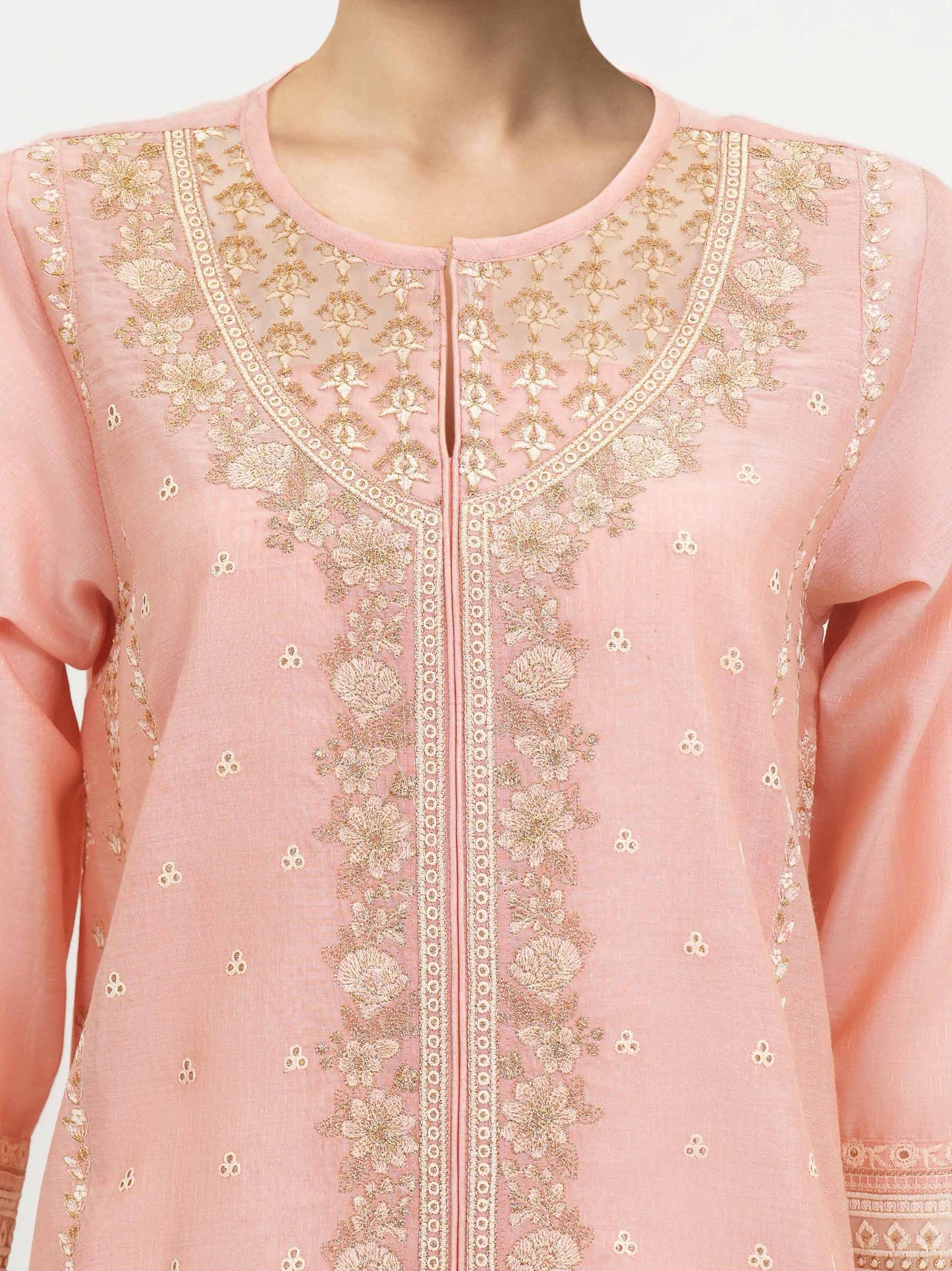 2 Piece Missouri Suit- Embroidered (Pret)