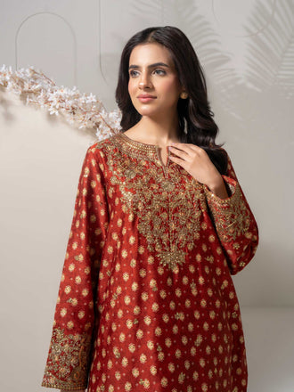 2-piece-satin-suit-paste-print-(pret)
