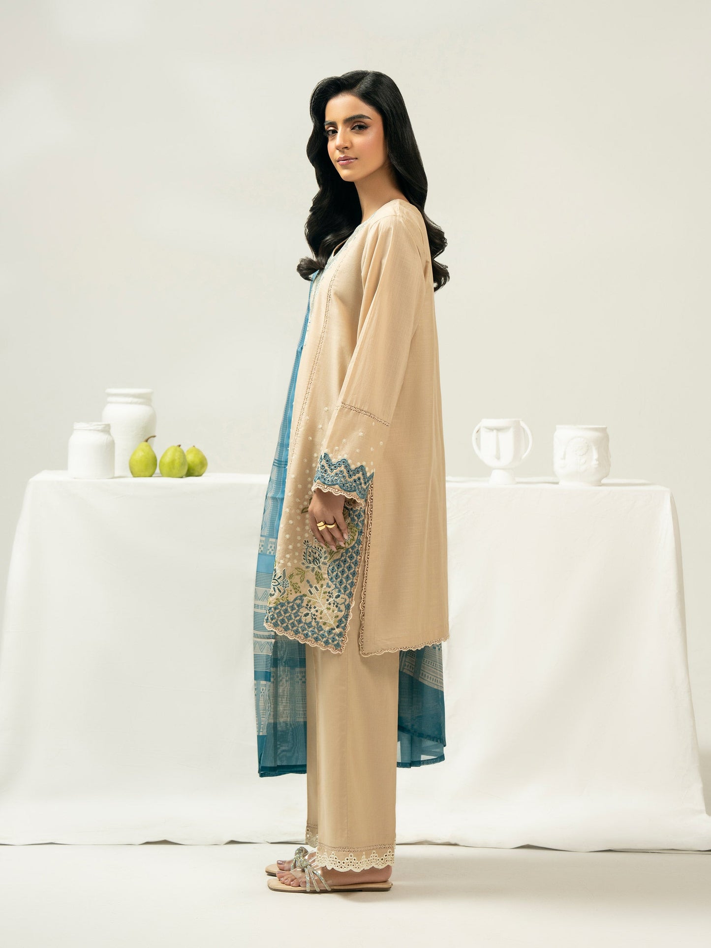 3 Piece Lawn Suit-Embroidered (Pret)