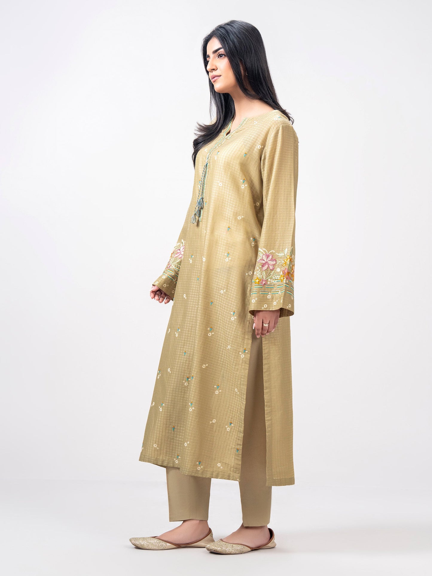 Lawn Texture- Embroidered (Pret)