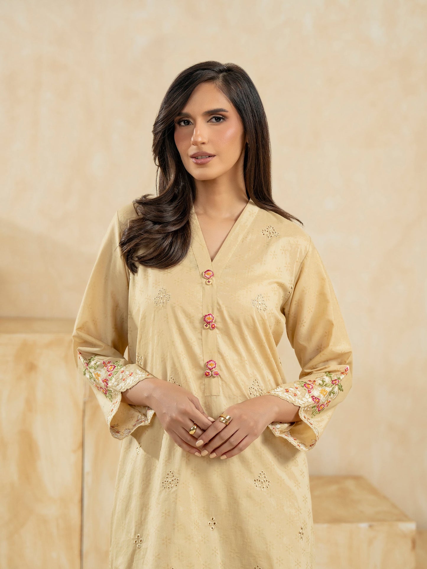 2 Piece Lawn Suit-Embroidered (Pret)