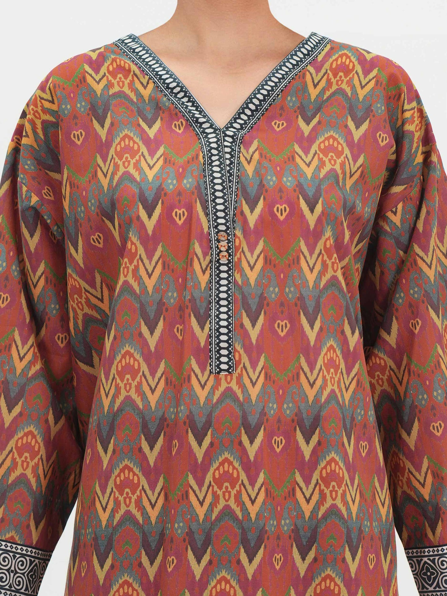 2 Piece Cambric Suit (Pret)