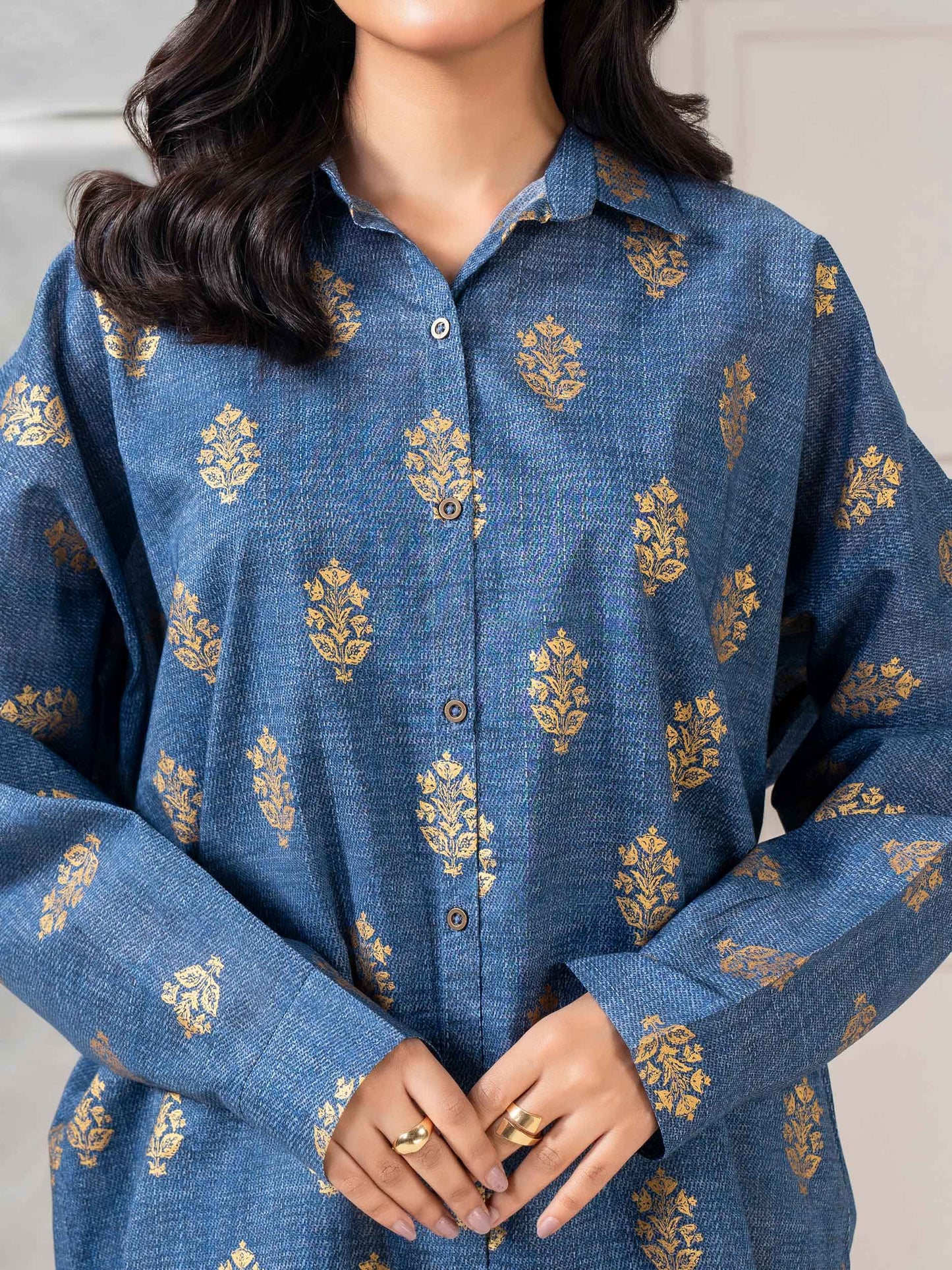 Lawn Co-ord Set-Printed (Pret)