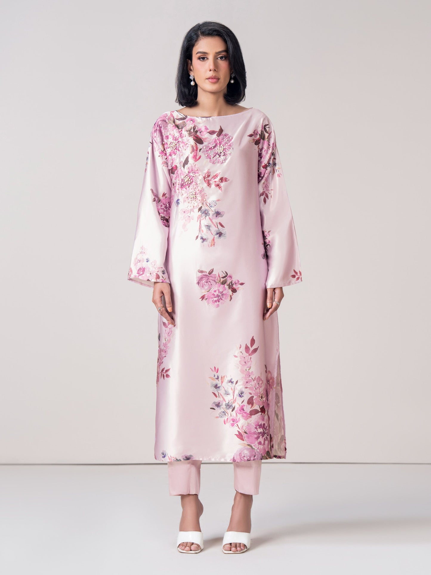 2 Piece Silk Suit (Pret)