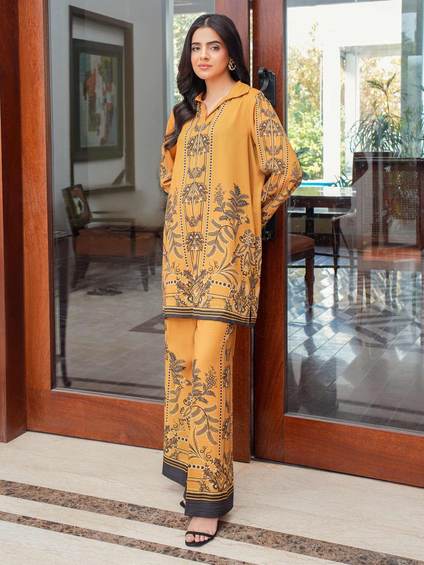 Grip Co-ord Set-Printed (Pret)