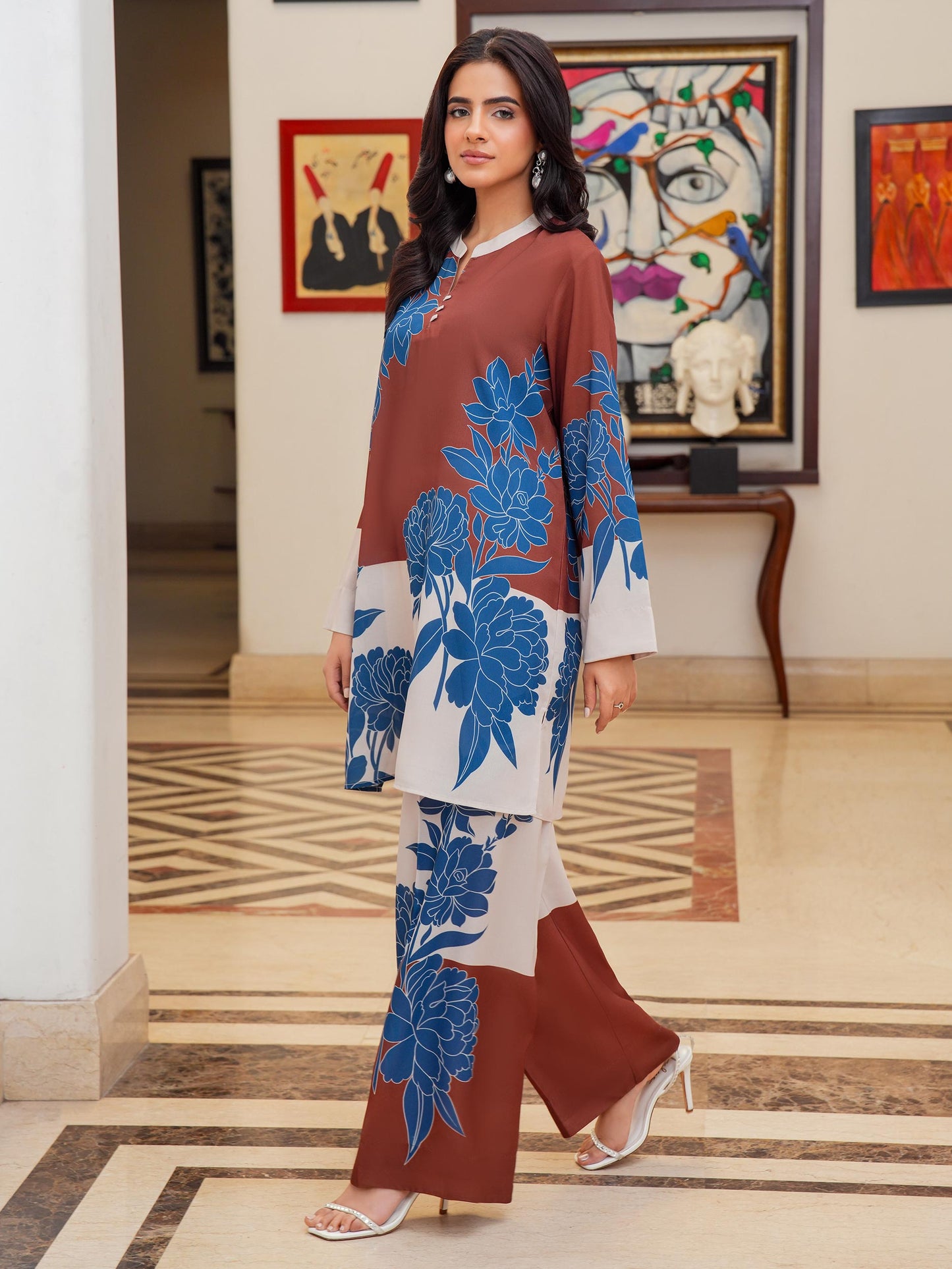 Grip Co-ord Set-Printed (Pret)