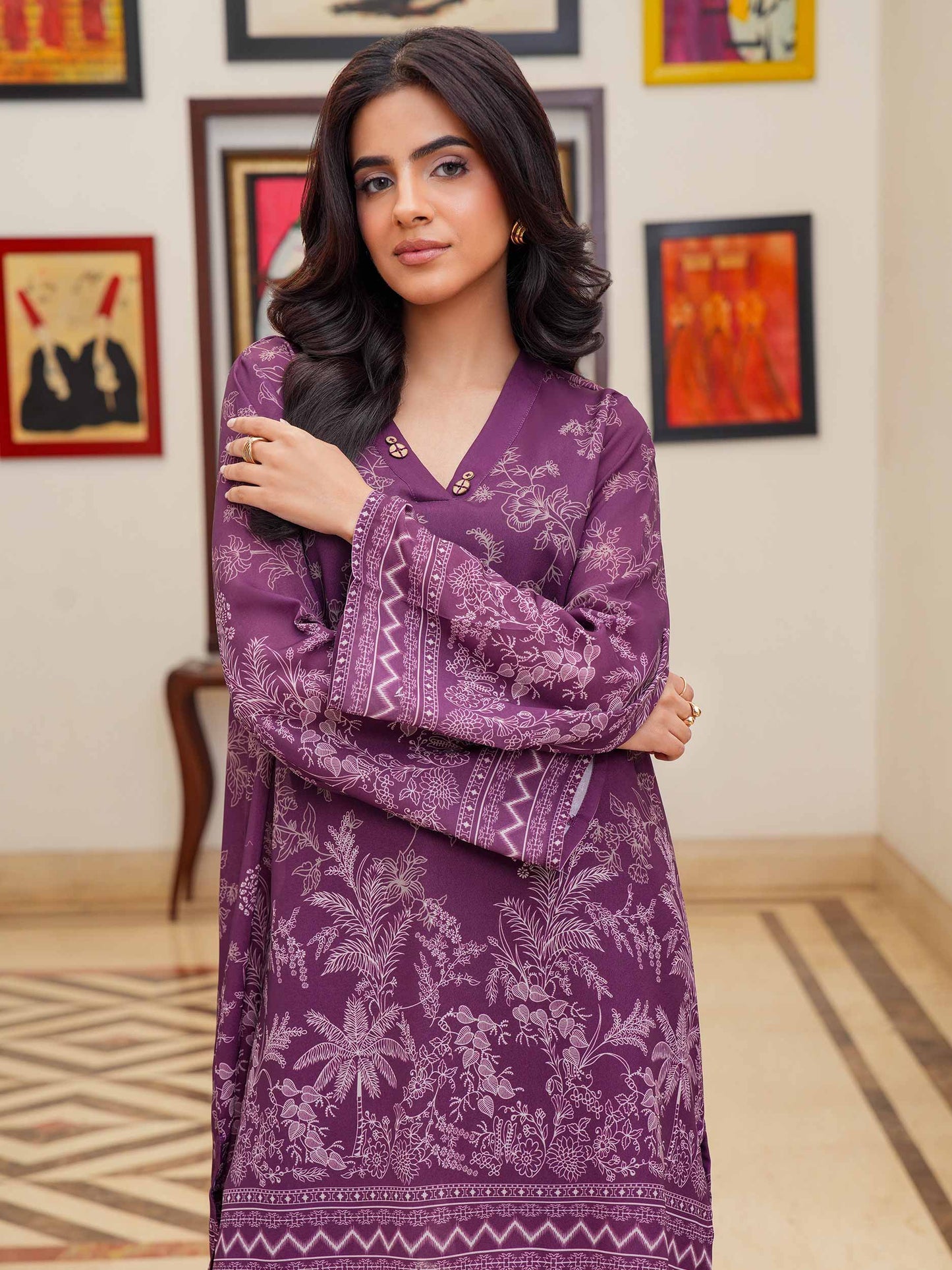 Grip Co-ord Set-Printed (Pret)