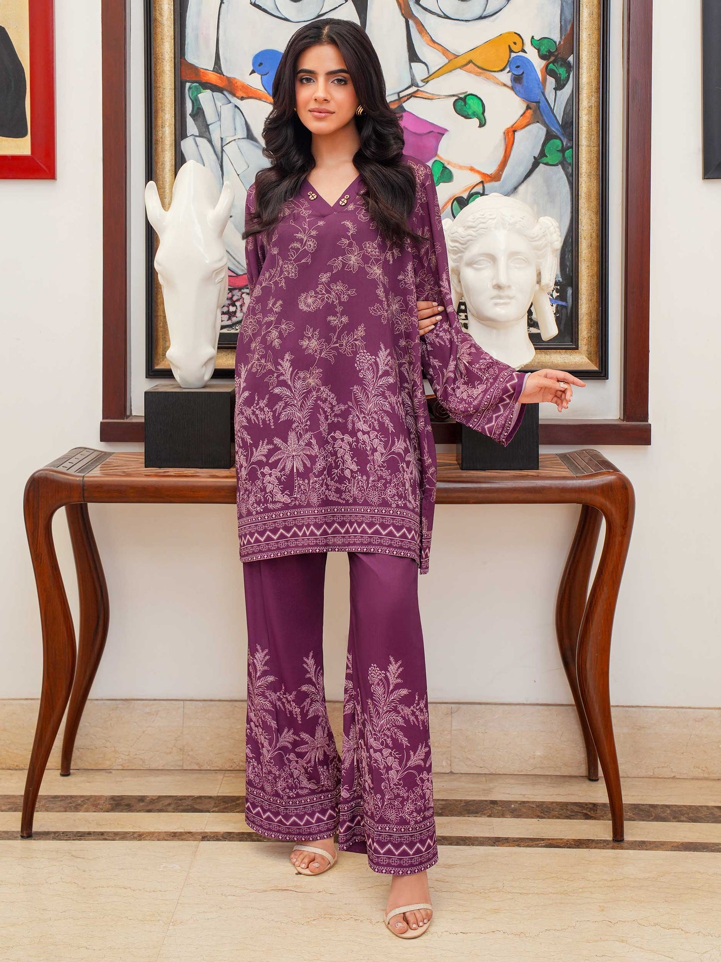 Grip Co-ord Set-Printed (Pret)