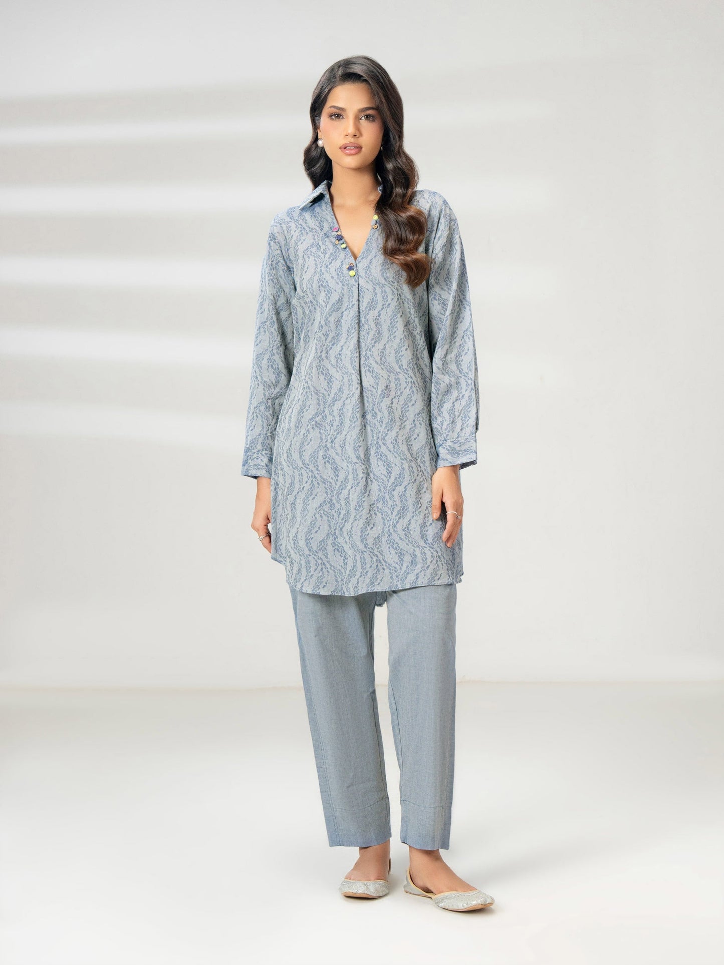 2 Piece Jacquard Suit-Dyed (Pret)