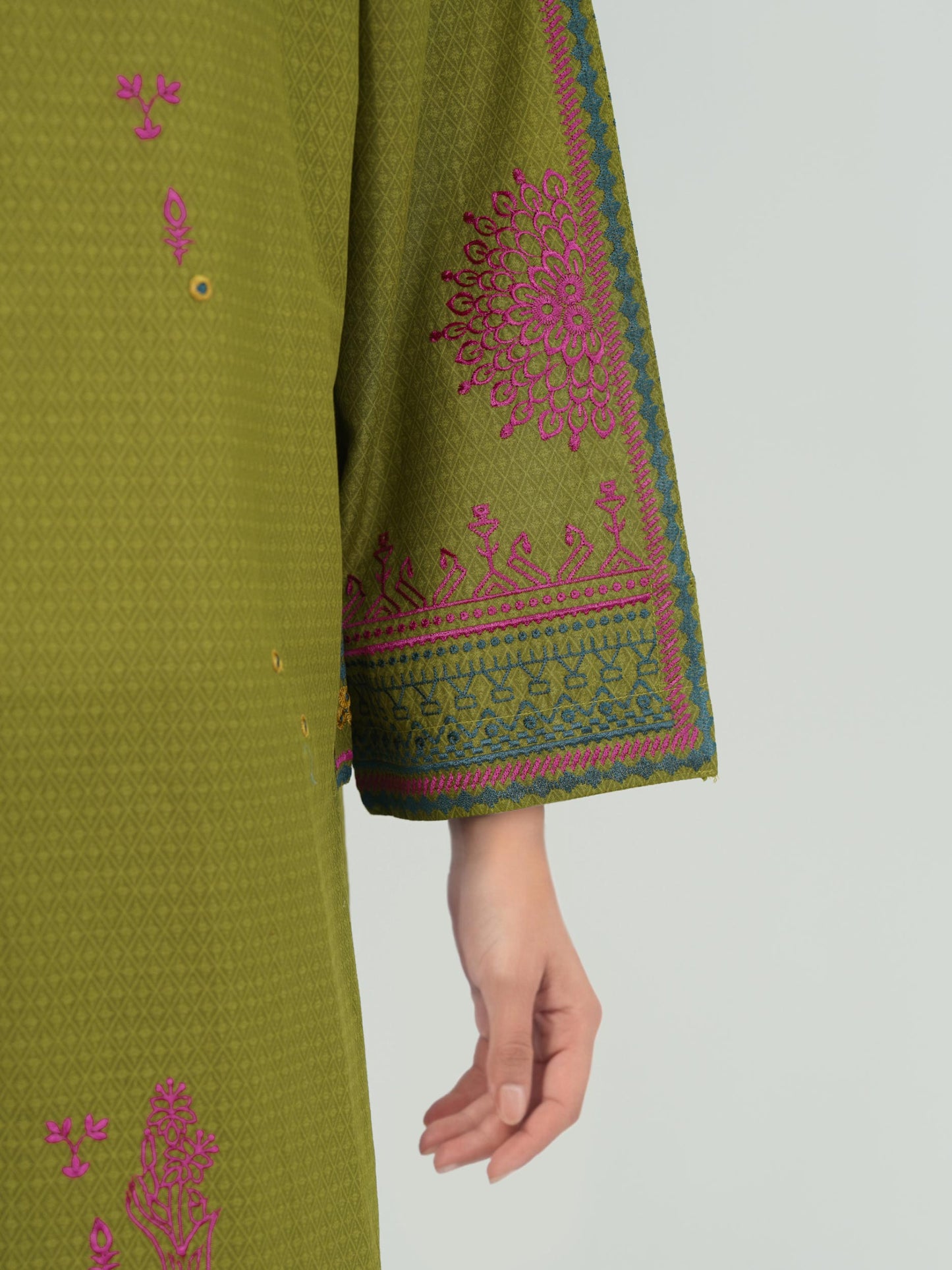 Lawn Kurti- Embroidered (Pret)
