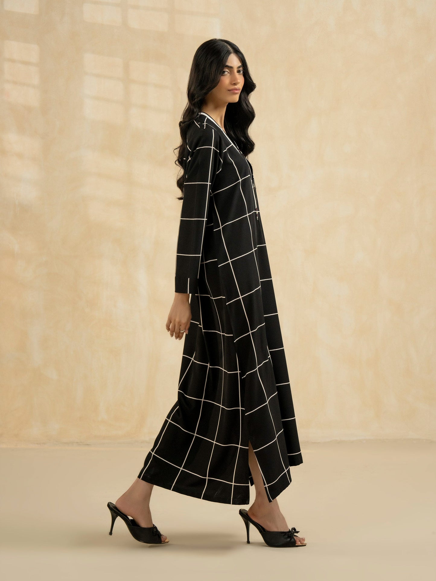 Printed Grip Dress