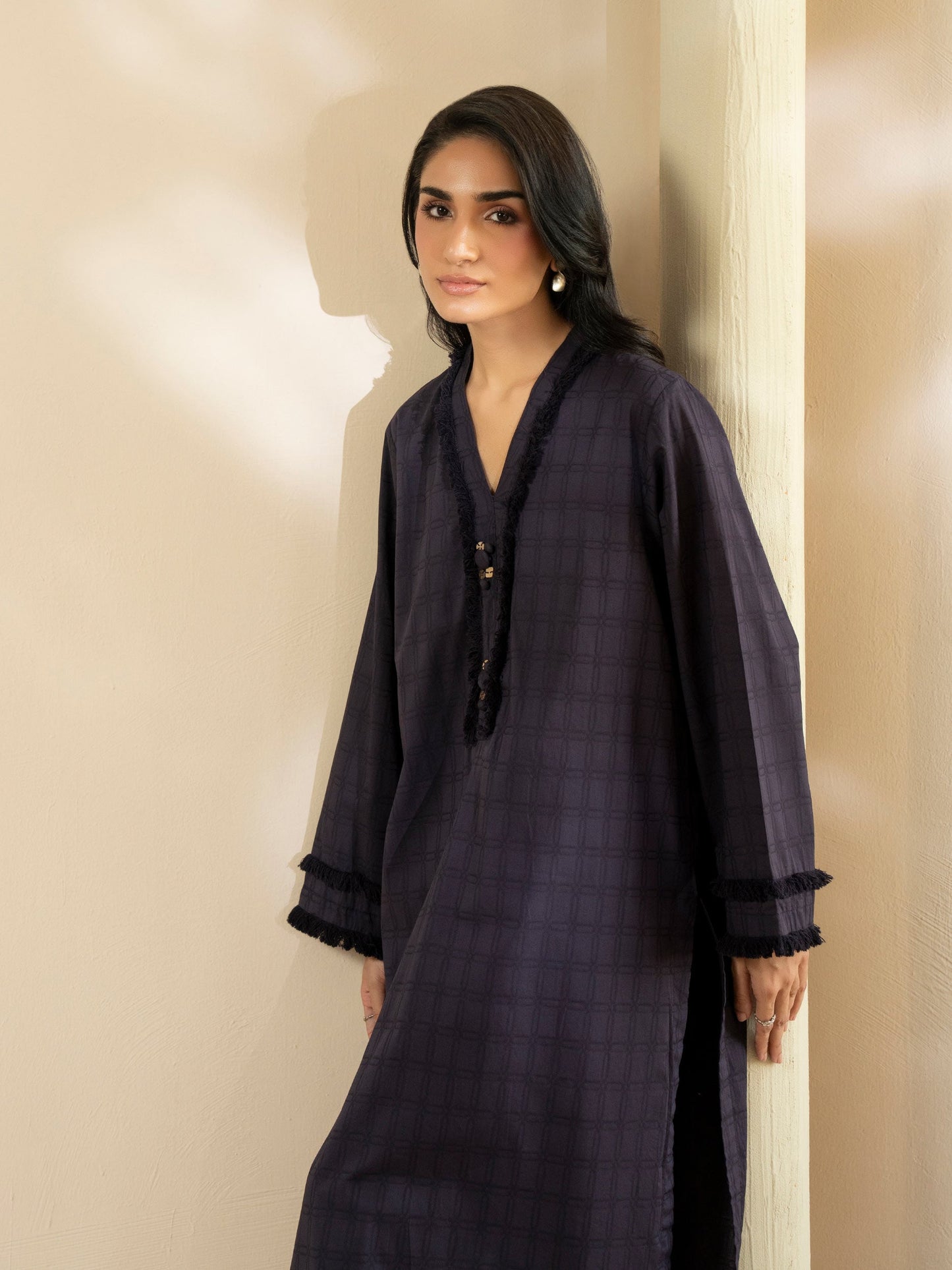 2 Piece Jacquard Suit (Pret)