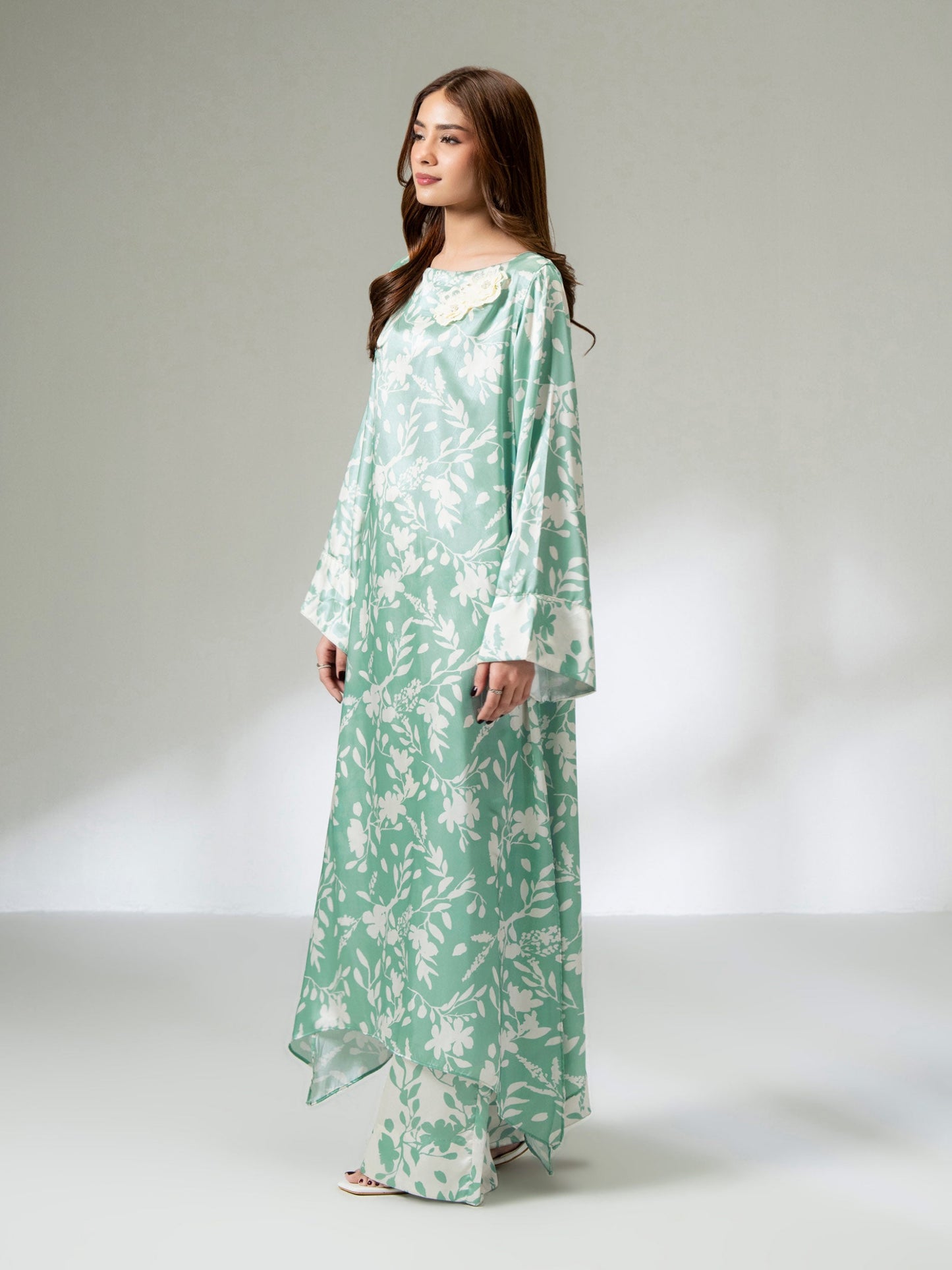 2 Piece Silk Suit (Pret)