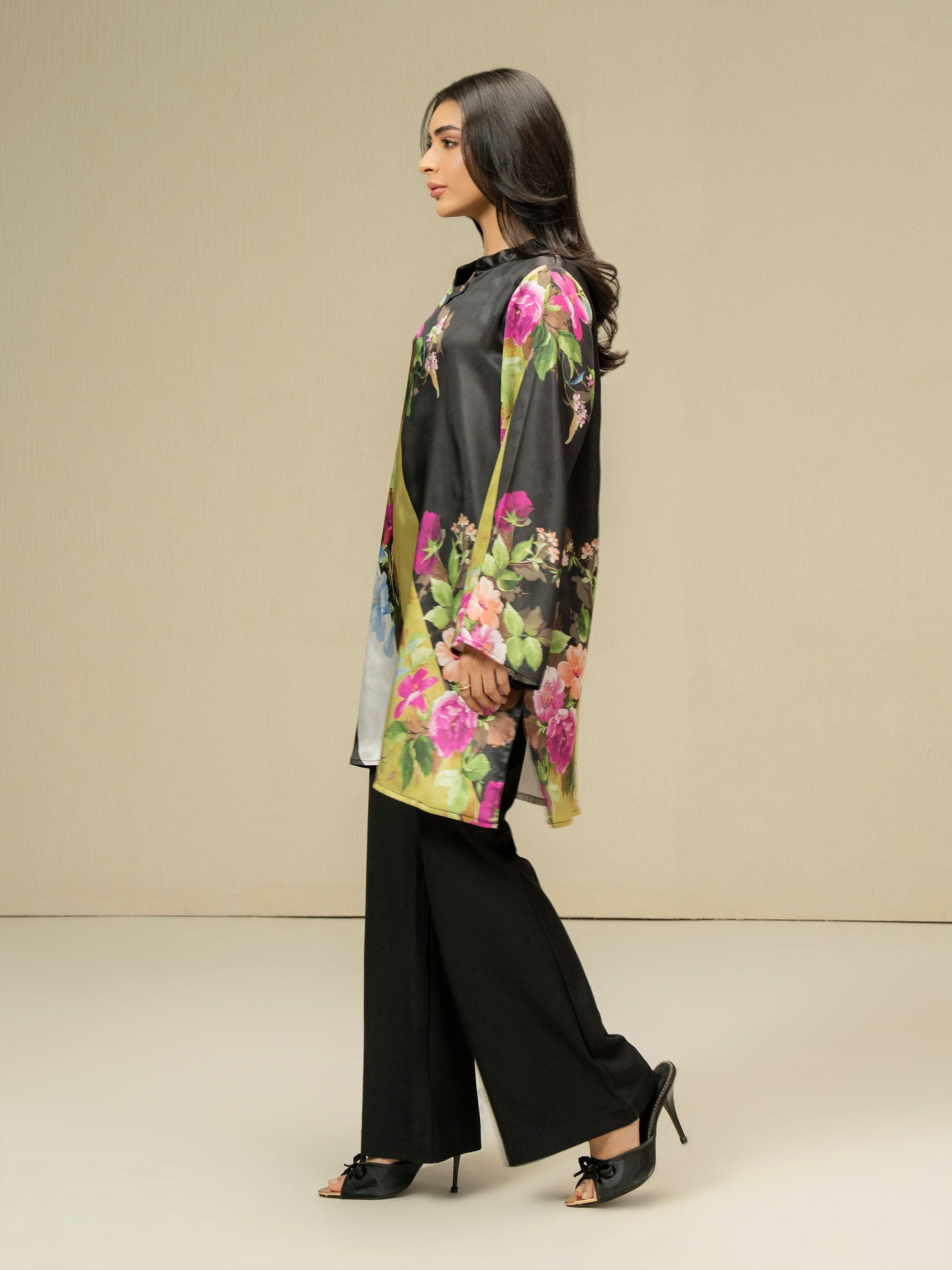 Silk Kurti-Printed (Pret)