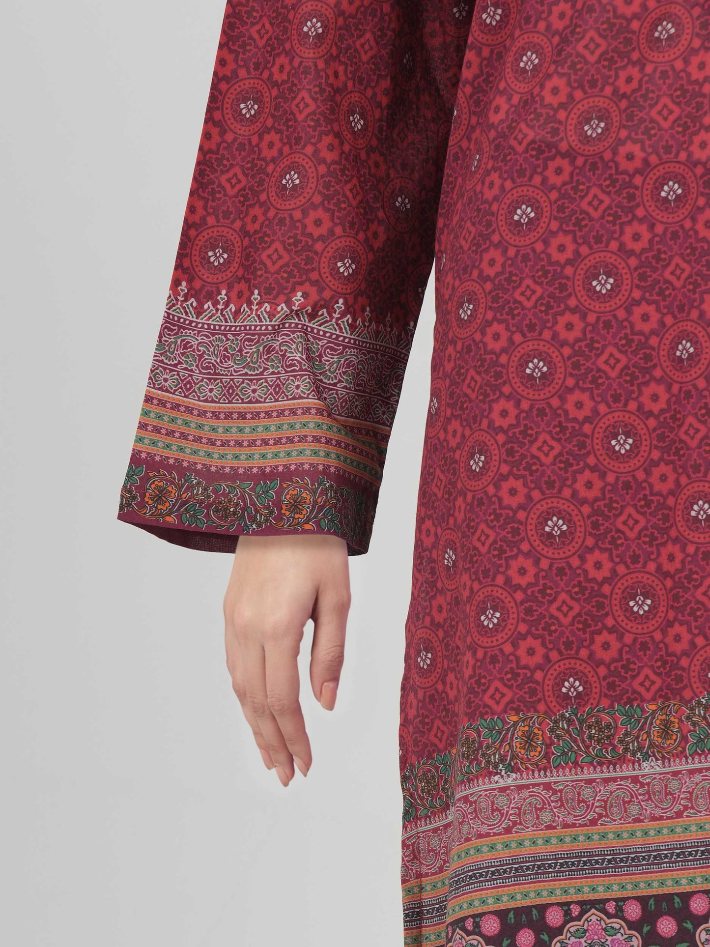 2 Piece Lawn Suit- Embroidered (Pret)