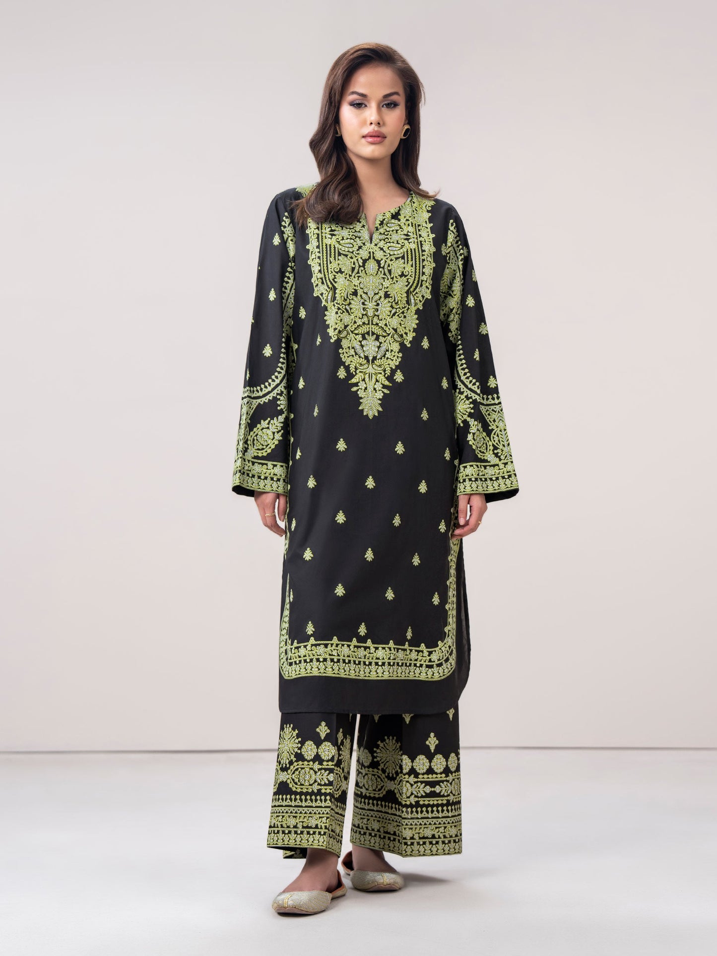 2 Piece Cambric Suit (Pret)