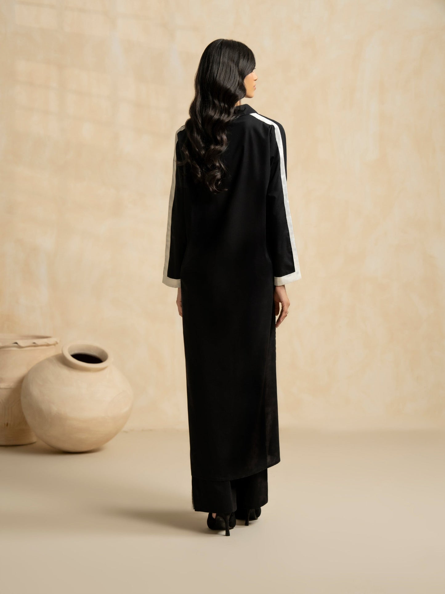 2 Piece Viscose Suit-Dyed (Pret)