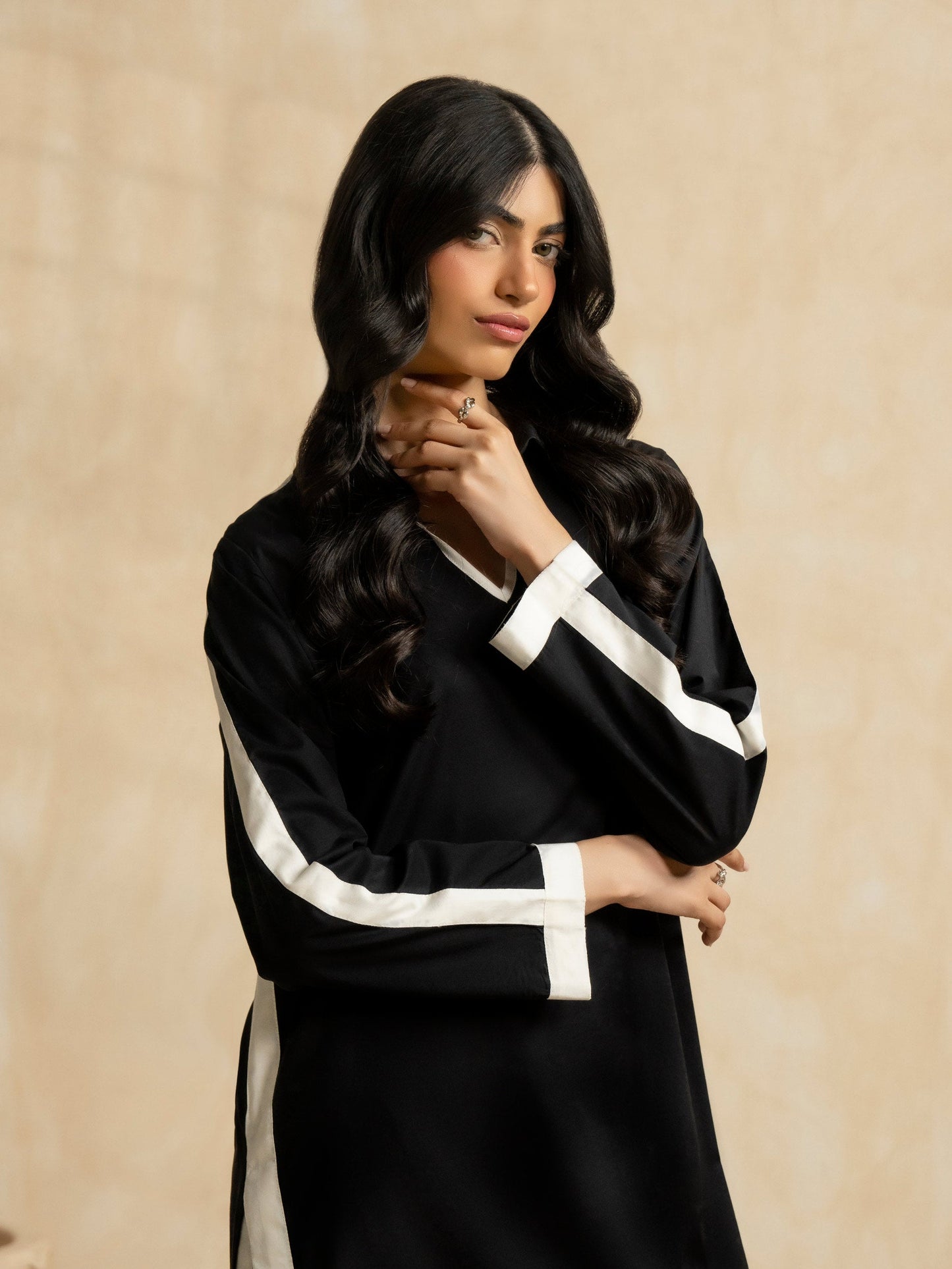 2 Piece Viscose Suit-Dyed (Pret)