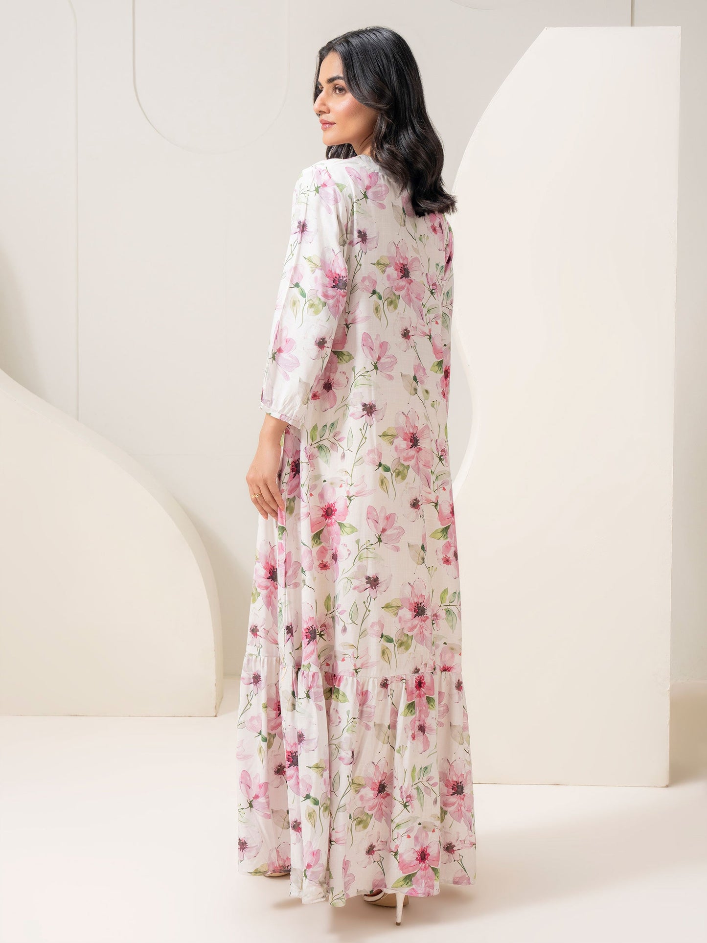 Printed Viscose   Dress