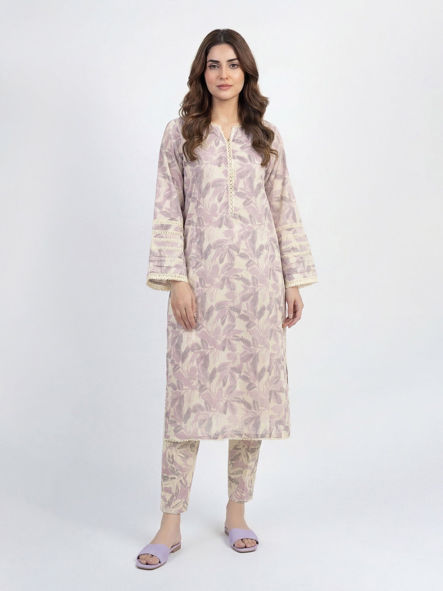 2 Piece Lawn suit (Pret)