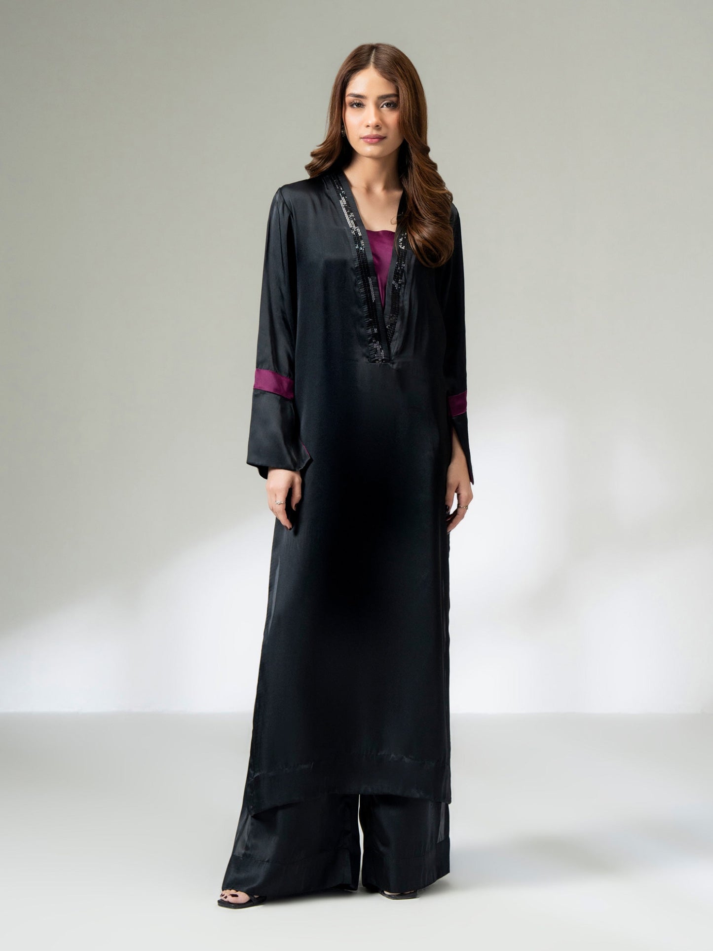 2 Piece Silk Suit (Pret)