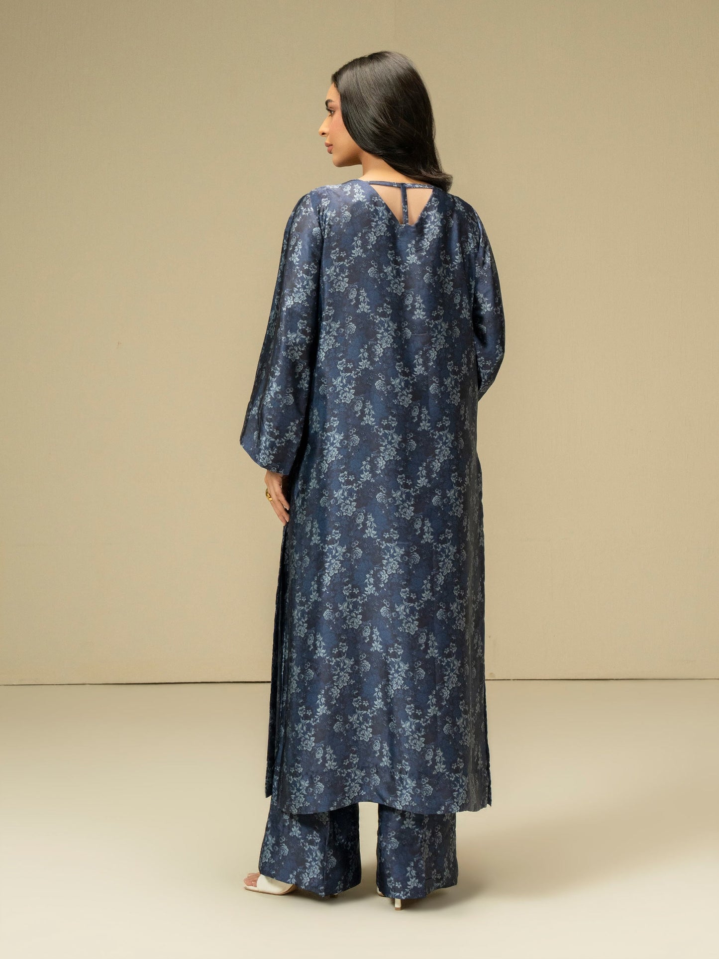 2 Piece Silk Suit-Printed (Pret)