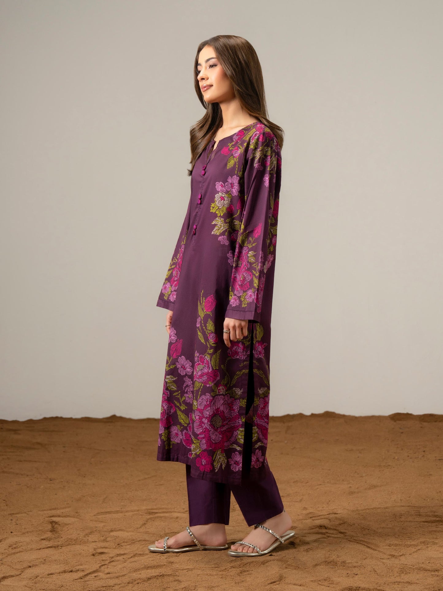 2 Piece Lawn Suit-Printed (Pret)