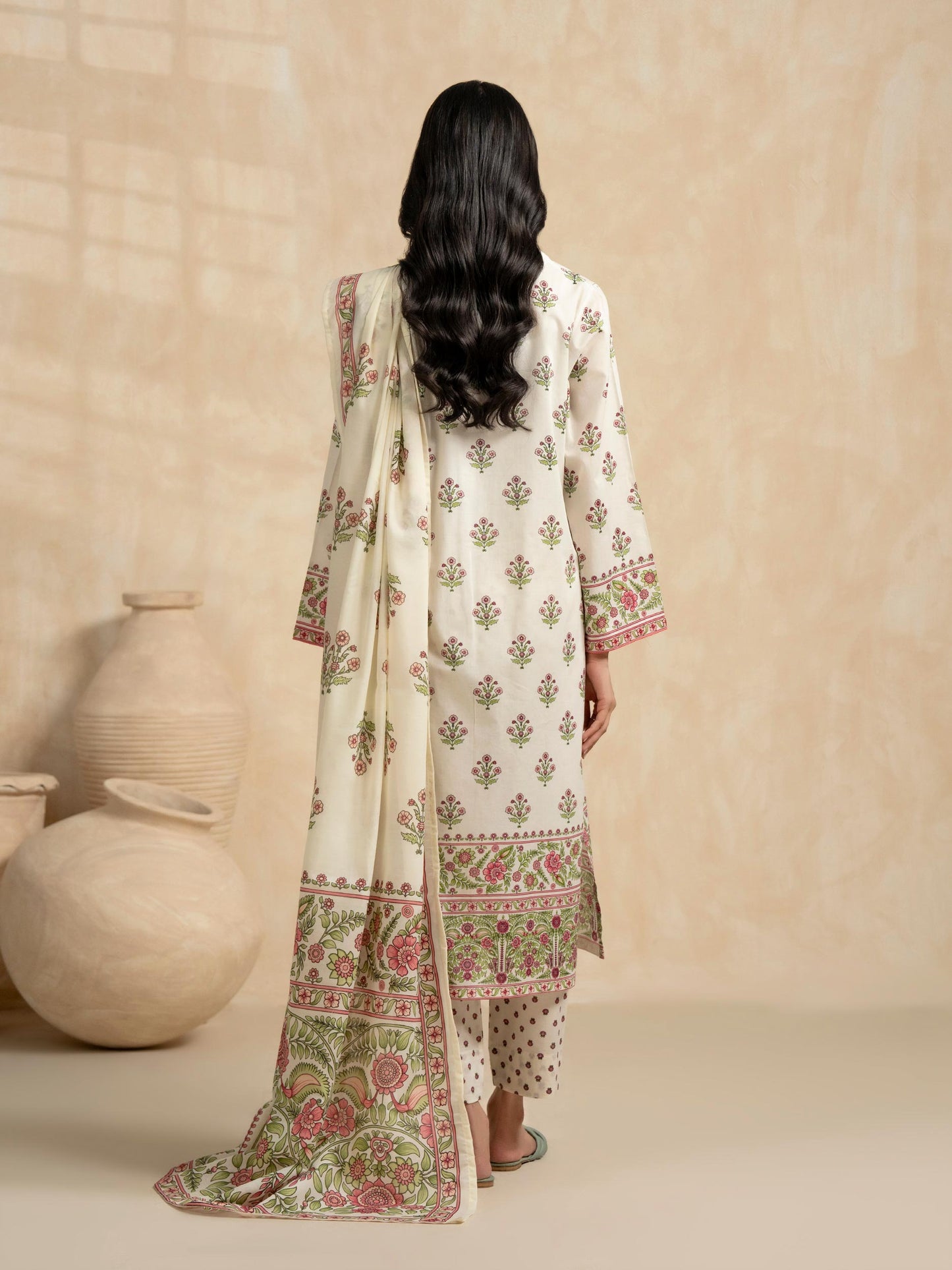 3 Piece Lawn Suit-Printed (Pret)
