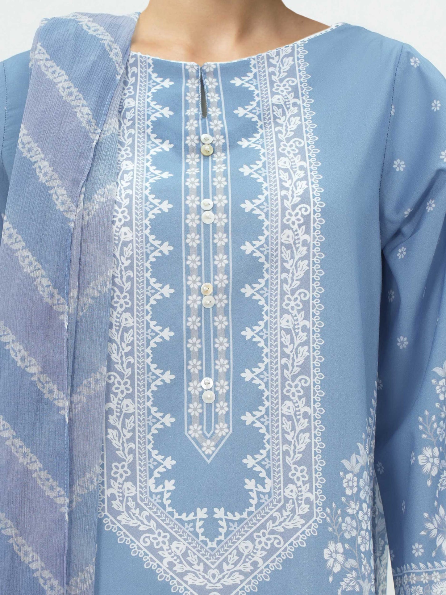 2 Piece Cambric Suit (Pret)