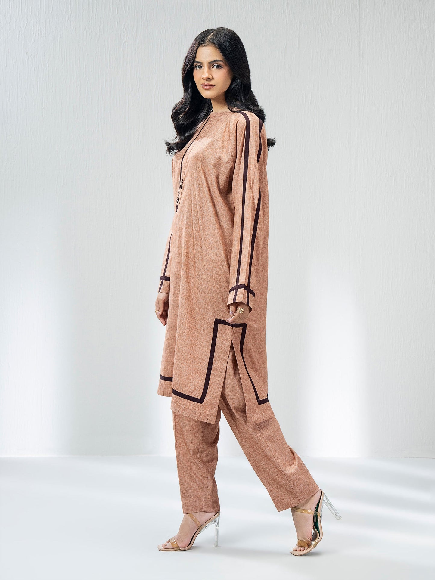 2 Piece Yarn Dyed Suit (Pret)