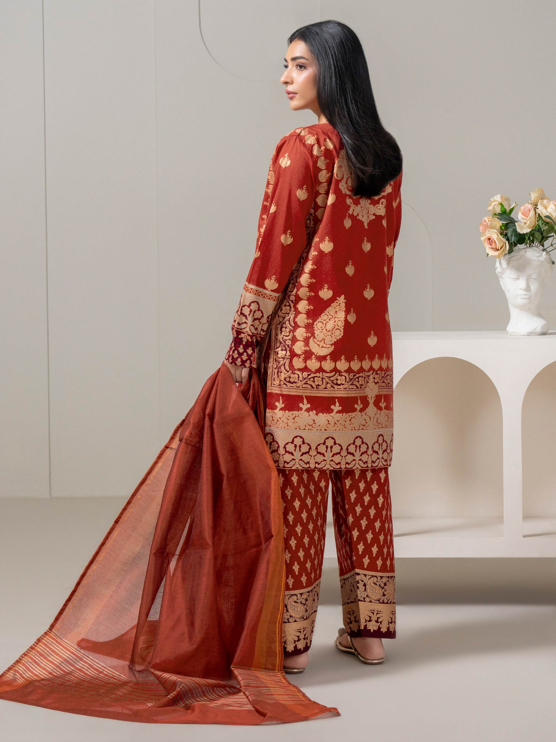 Paste Prin 3 Piece Lawn Suit-Paste-Print (Pret) – Limelight.store