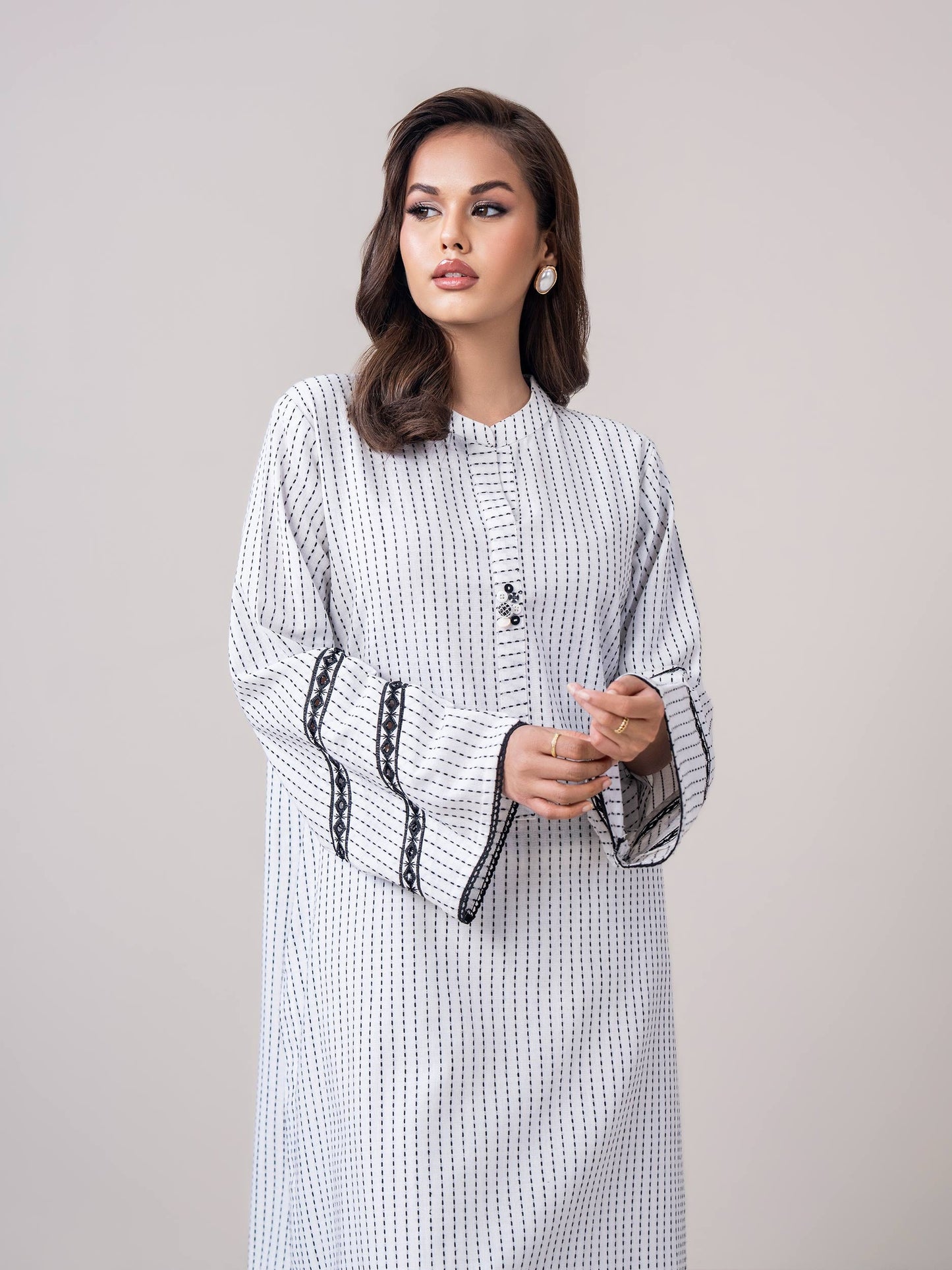 2 Piece Yarn Dyed Suit (Pret)