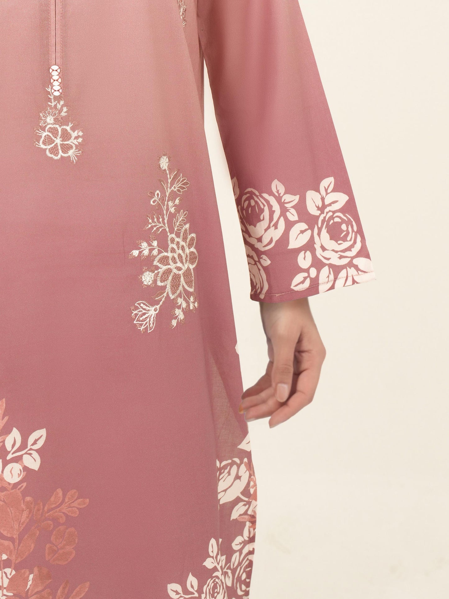 2 Piece Lawn Suit- Embroidered (Pret)