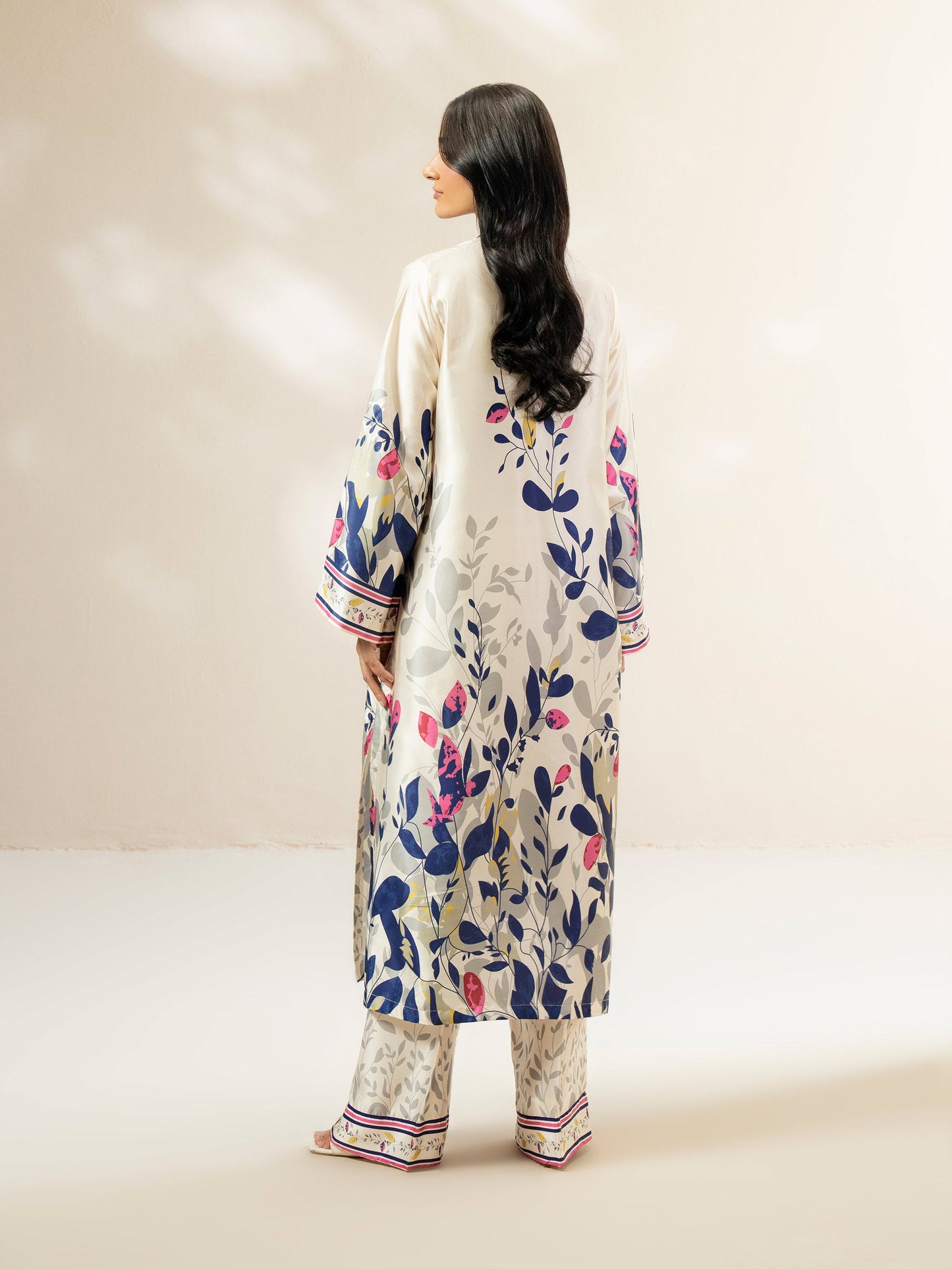 2 Piece Silk Suit (Pret)