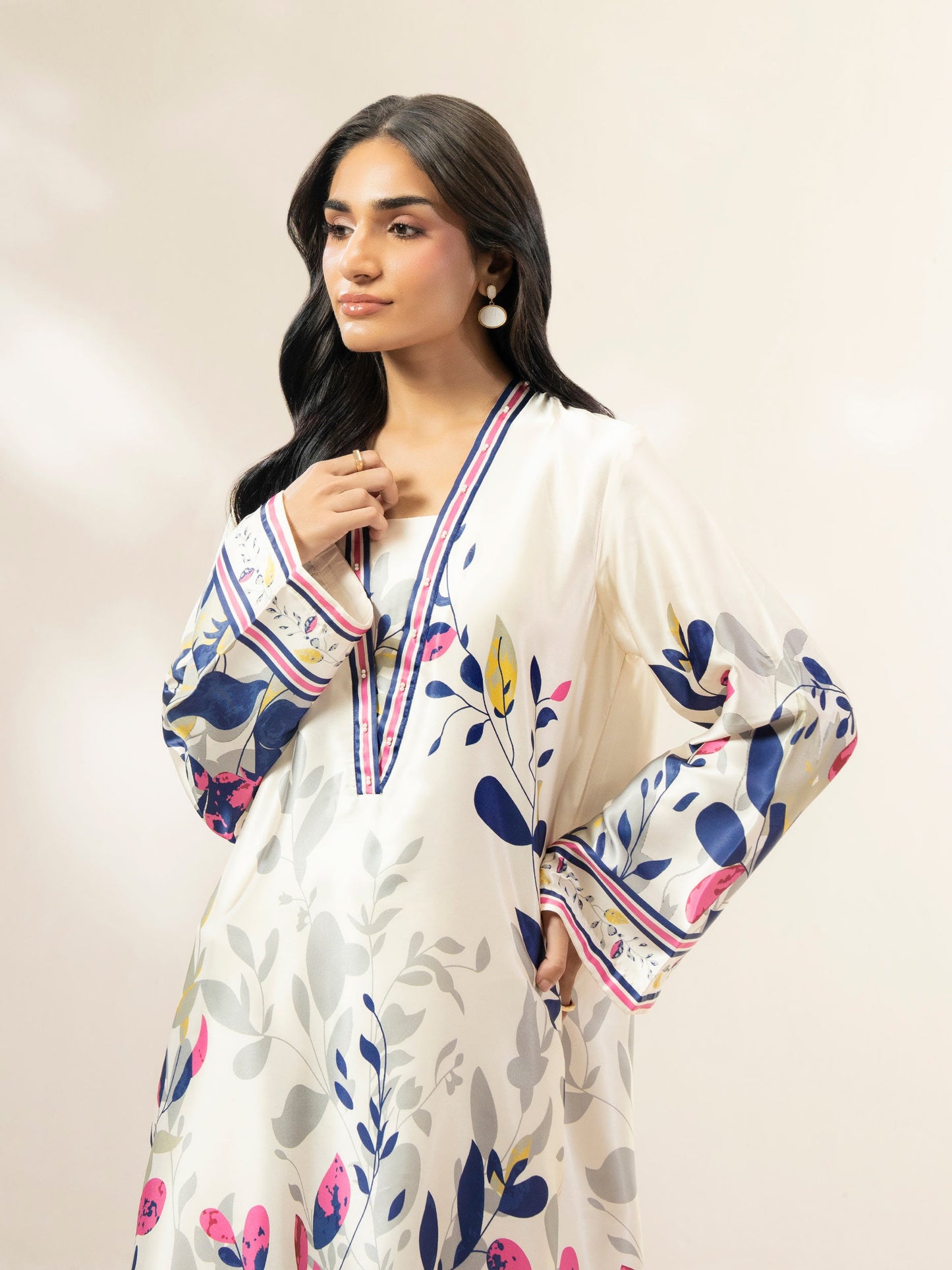 2 Piece Silk Suit (Pret)