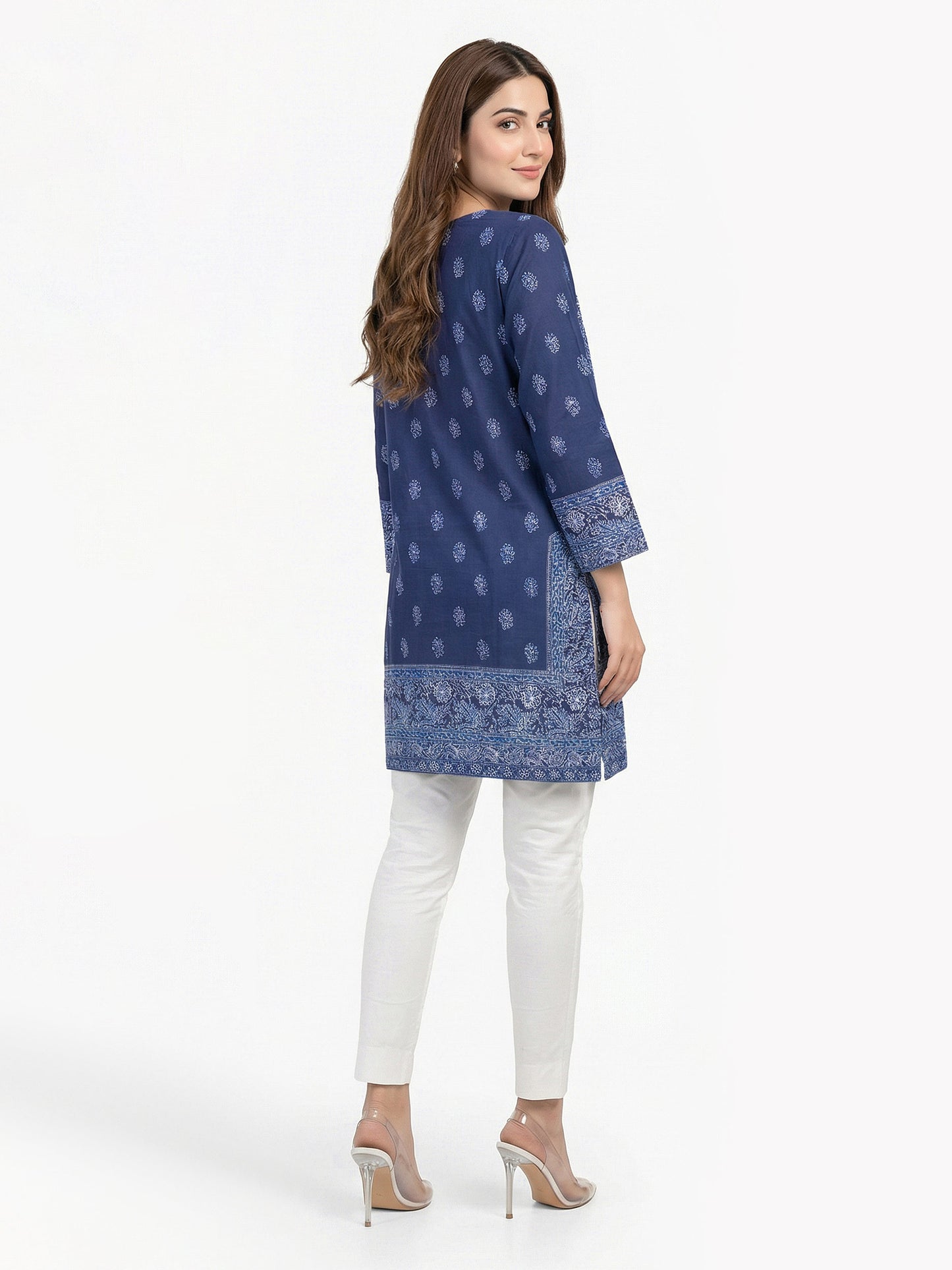 Cambric Slub Kurti (Pret)