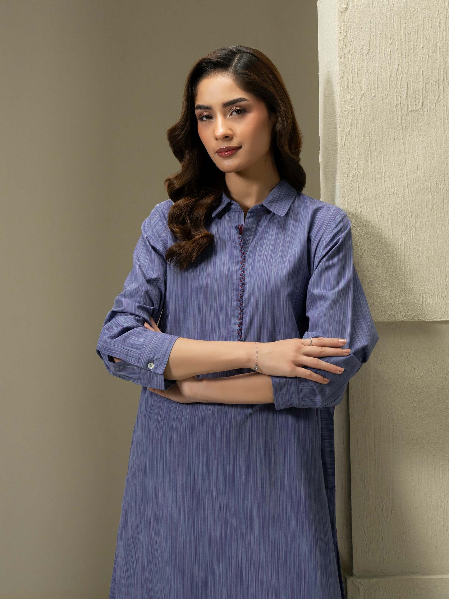 2 Piece Yarn Dyed Suit