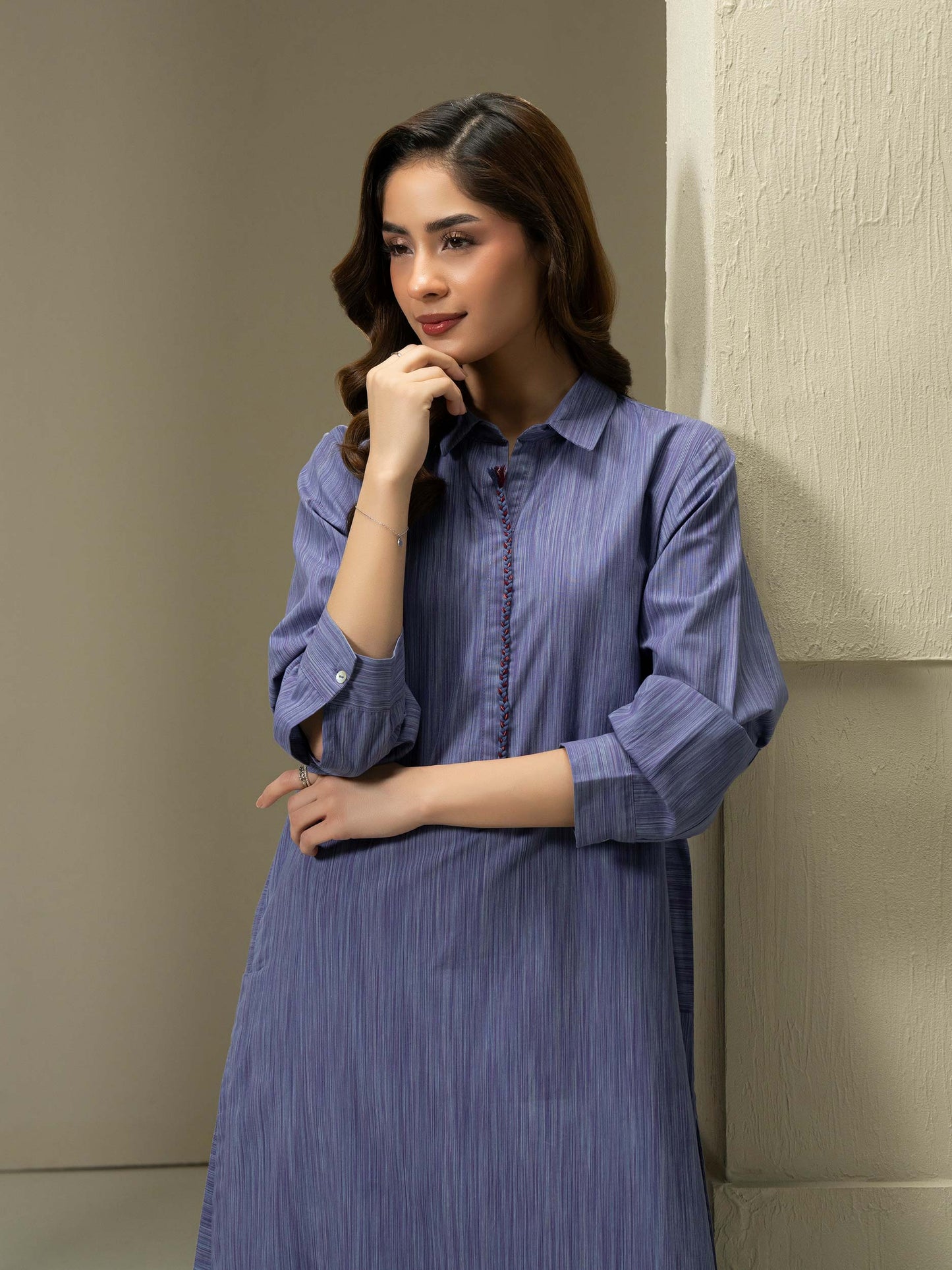 2 Piece Yarn Dyed Suit