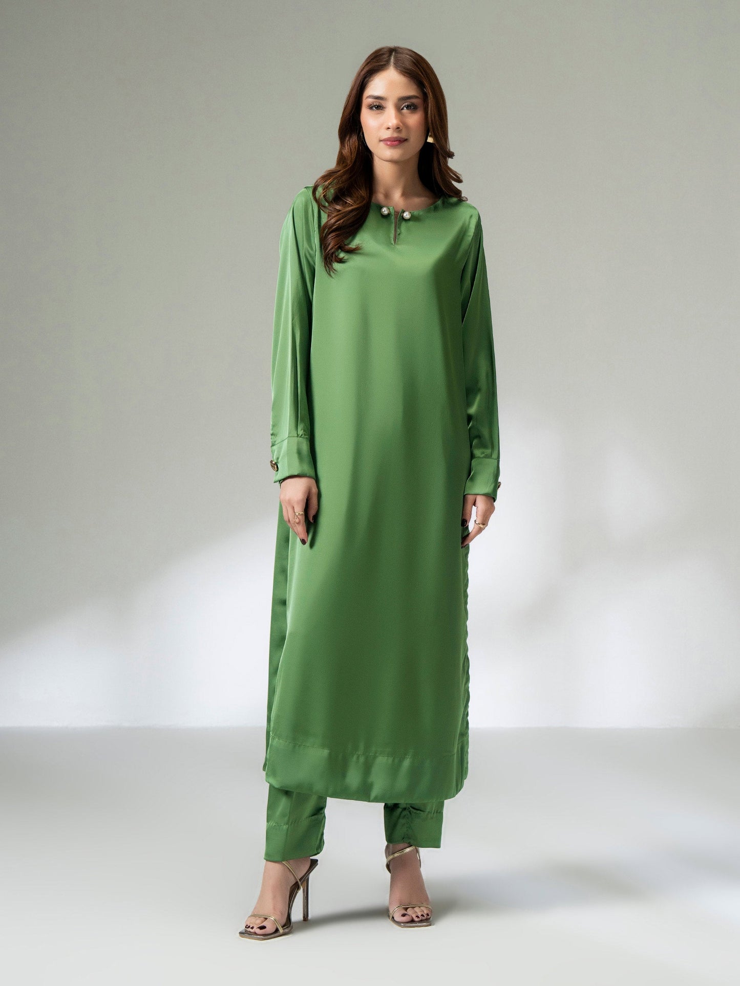 2 Piece Silk Suit (Pret)