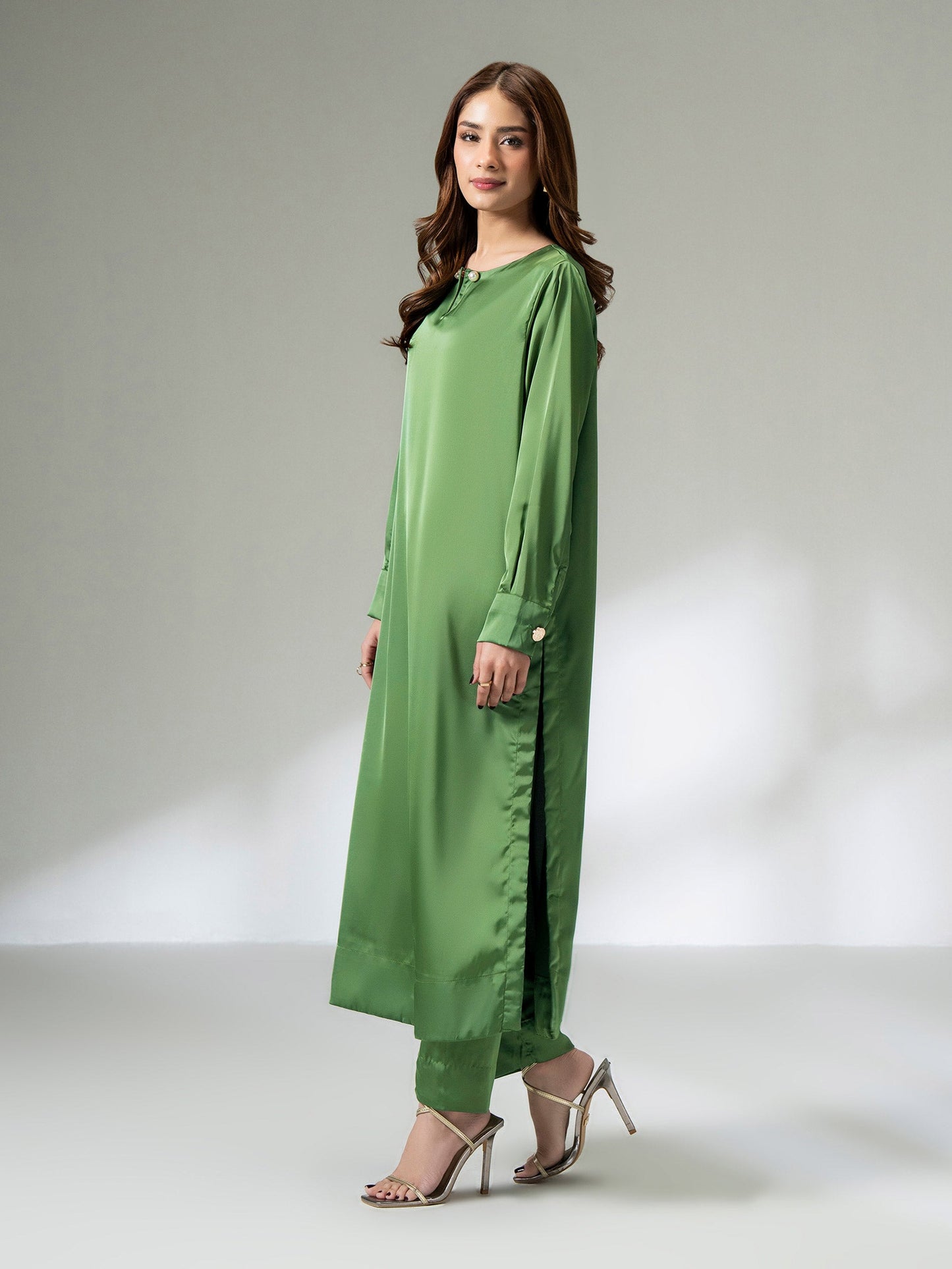 2 Piece Silk Suit (Pret)