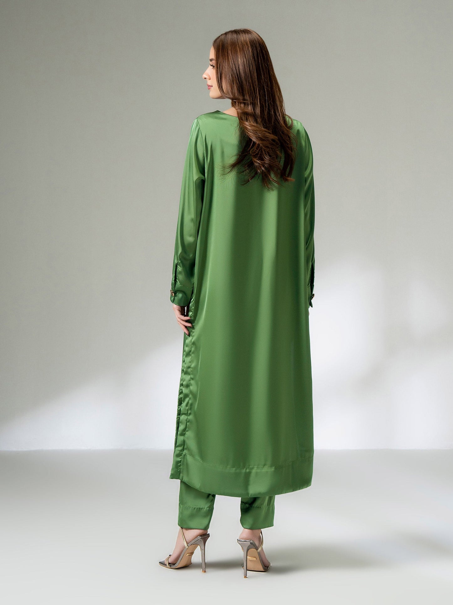 2 Piece Silk Suit (Pret)