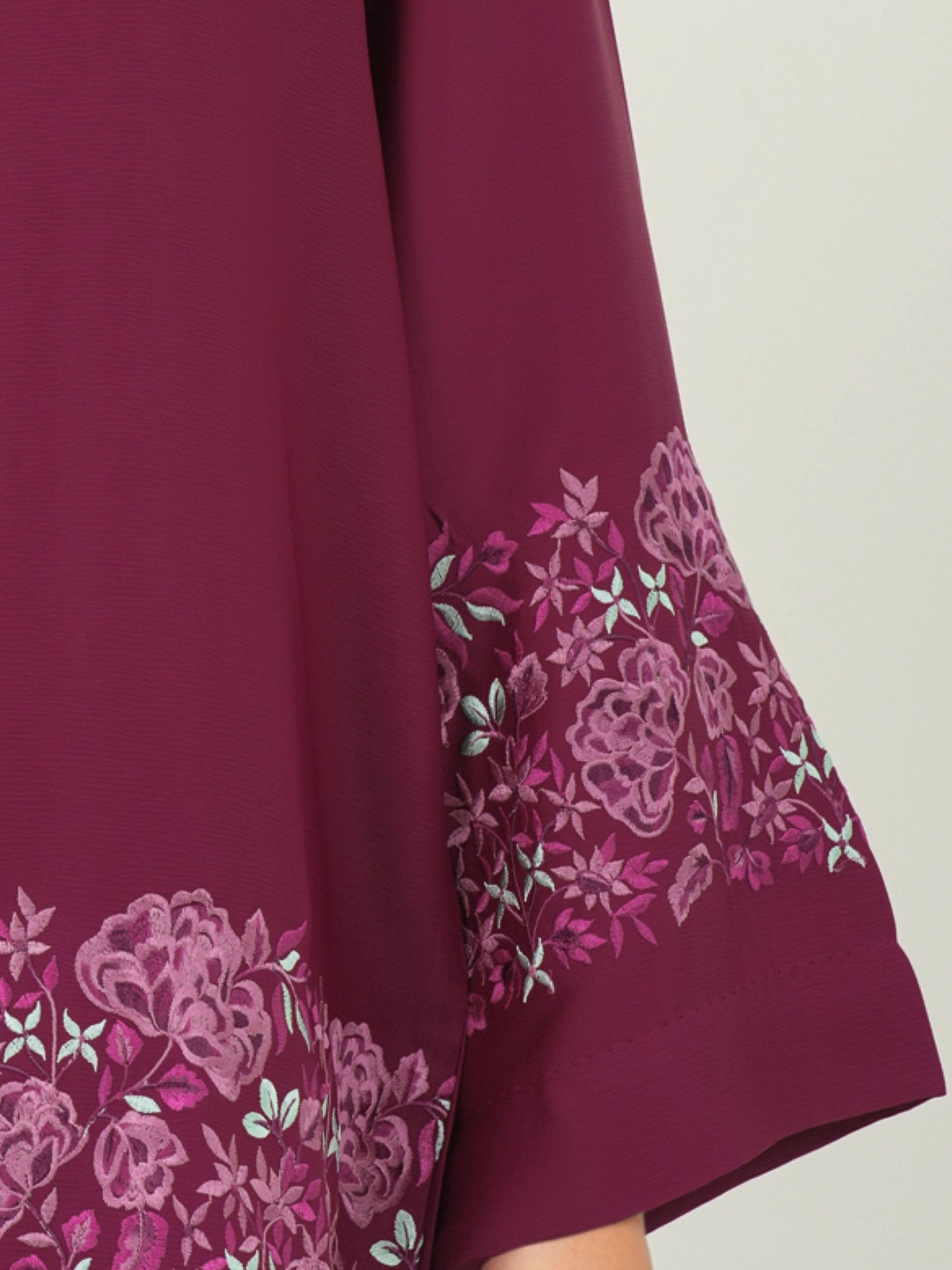 Premium Silk Co-ord set- Embroidered